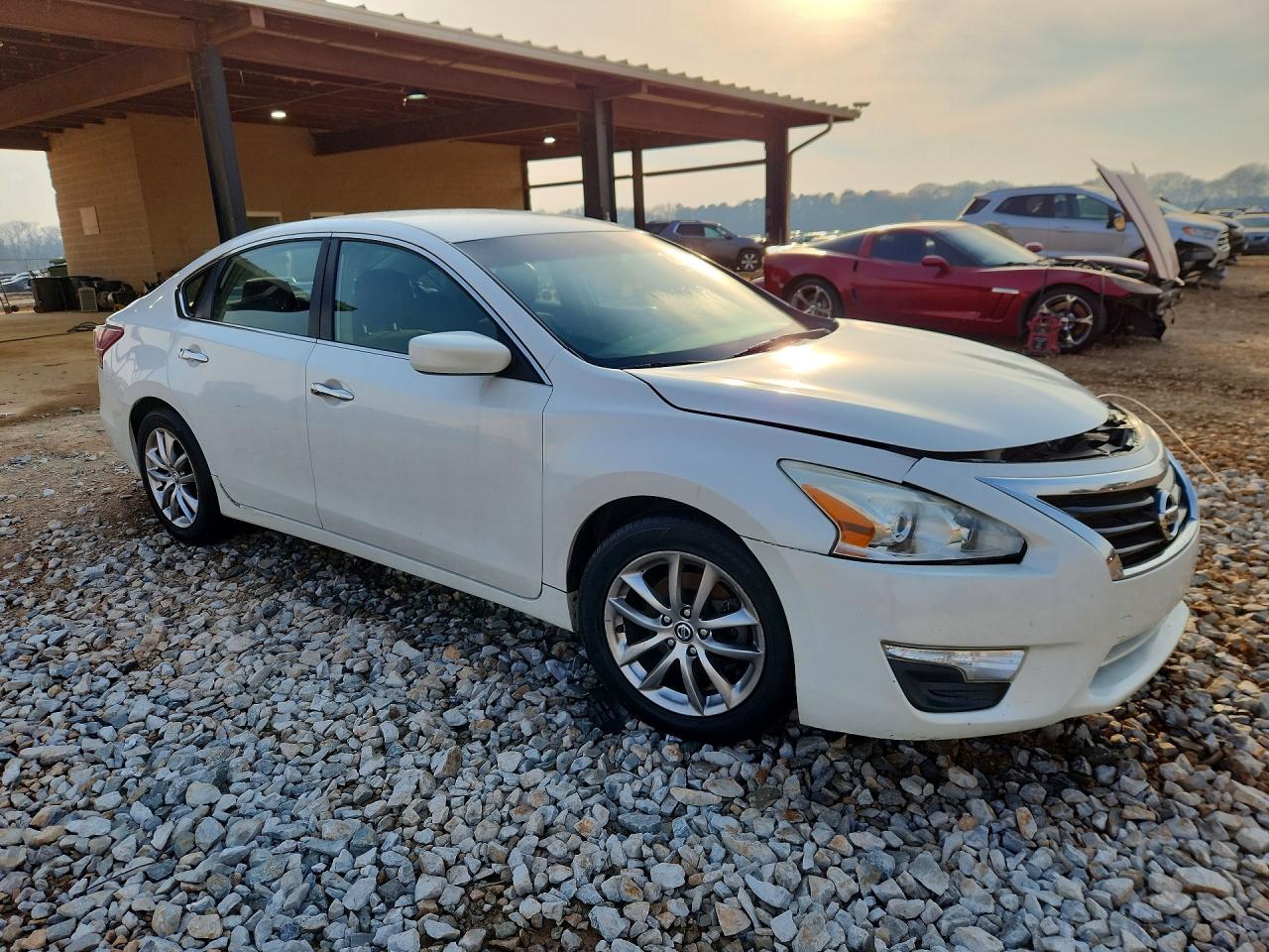 2013 Nissan Altima 2.5 Белый vin: 1N4AL3APXDC128748