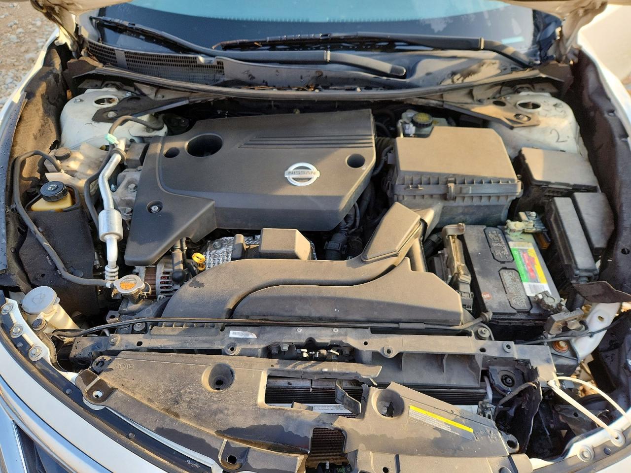 2013 Nissan Altima 2.5 Белый vin: 1N4AL3APXDC128748