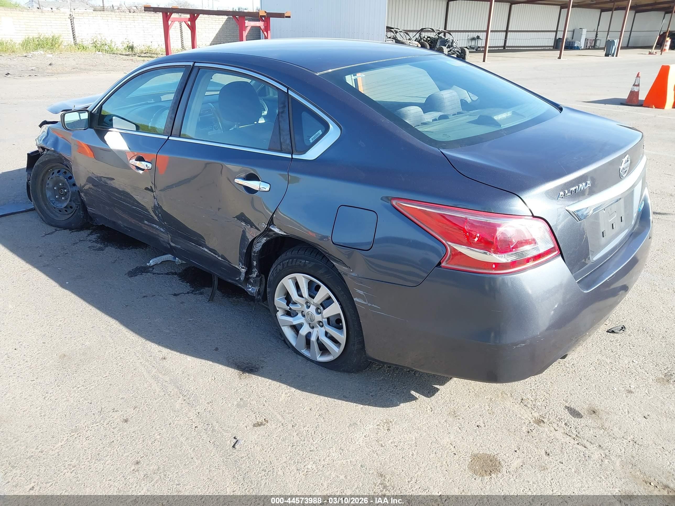 2013 Nissan Altima 2.5 S Gray vin: 1N4AL3APXDC131519