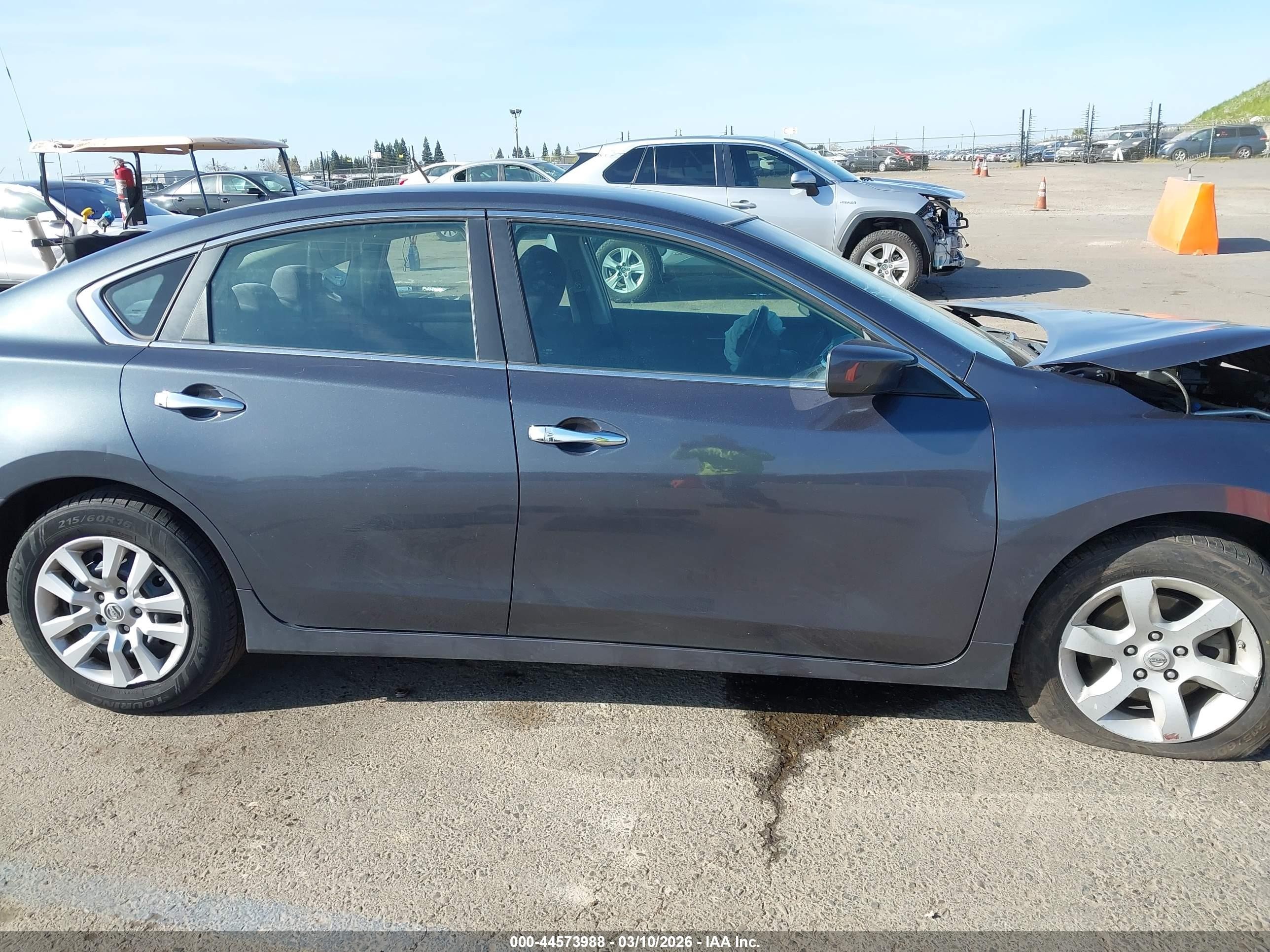2013 Nissan Altima 2.5 S Gray vin: 1N4AL3APXDC131519