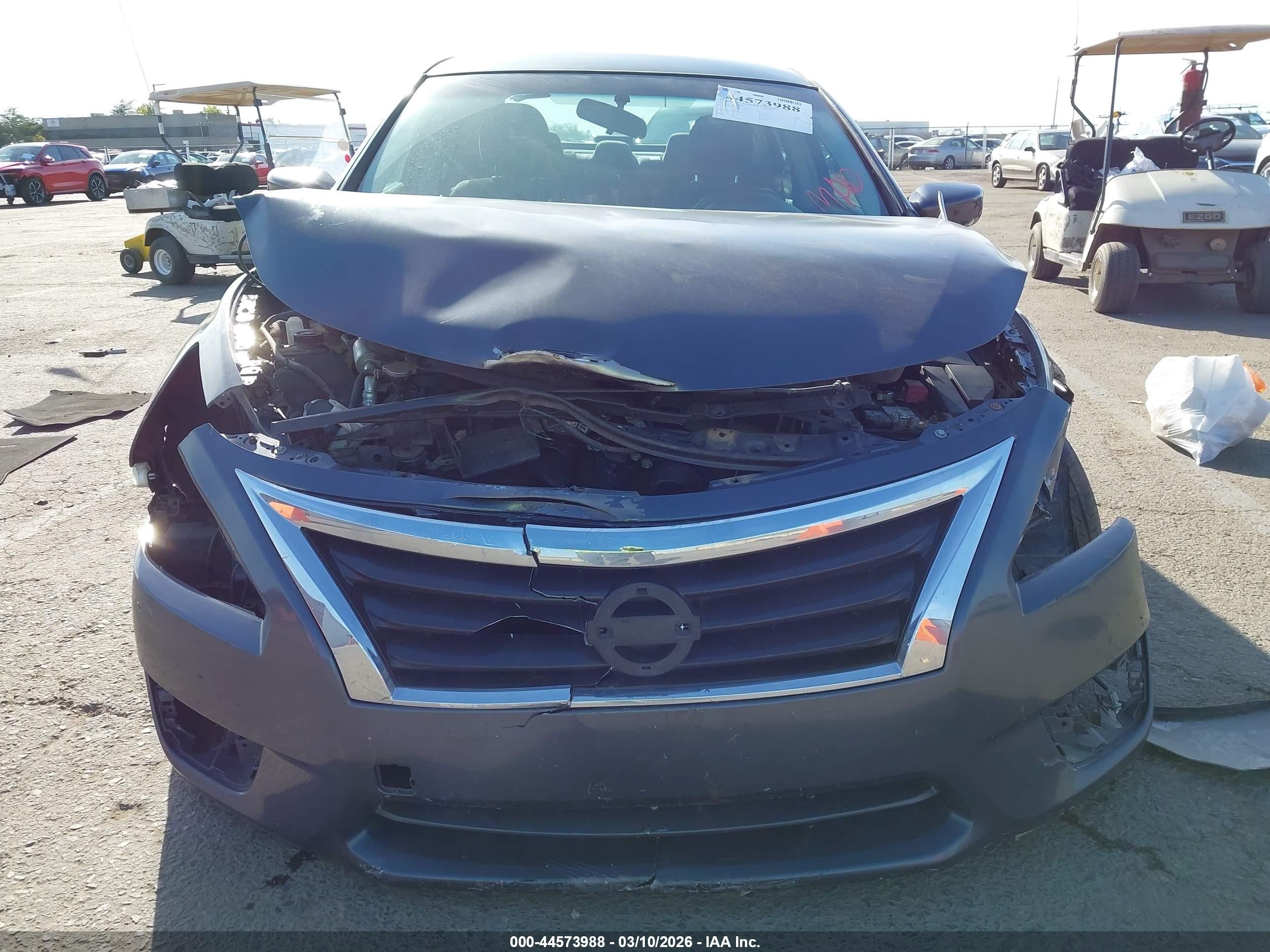 2013 Nissan Altima 2.5 S Gray vin: 1N4AL3APXDC131519