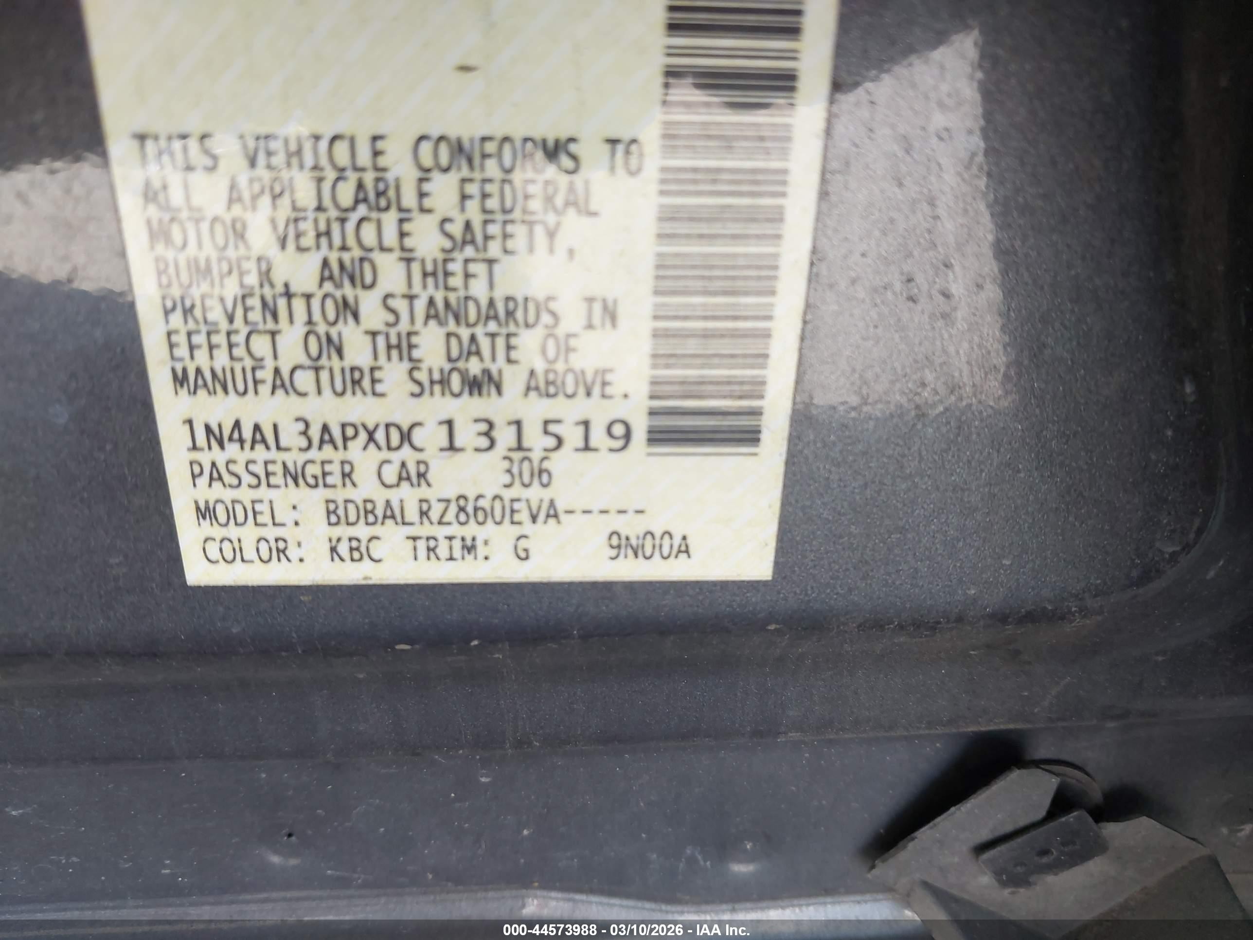 2013 Nissan Altima 2.5 S Gray vin: 1N4AL3APXDC131519