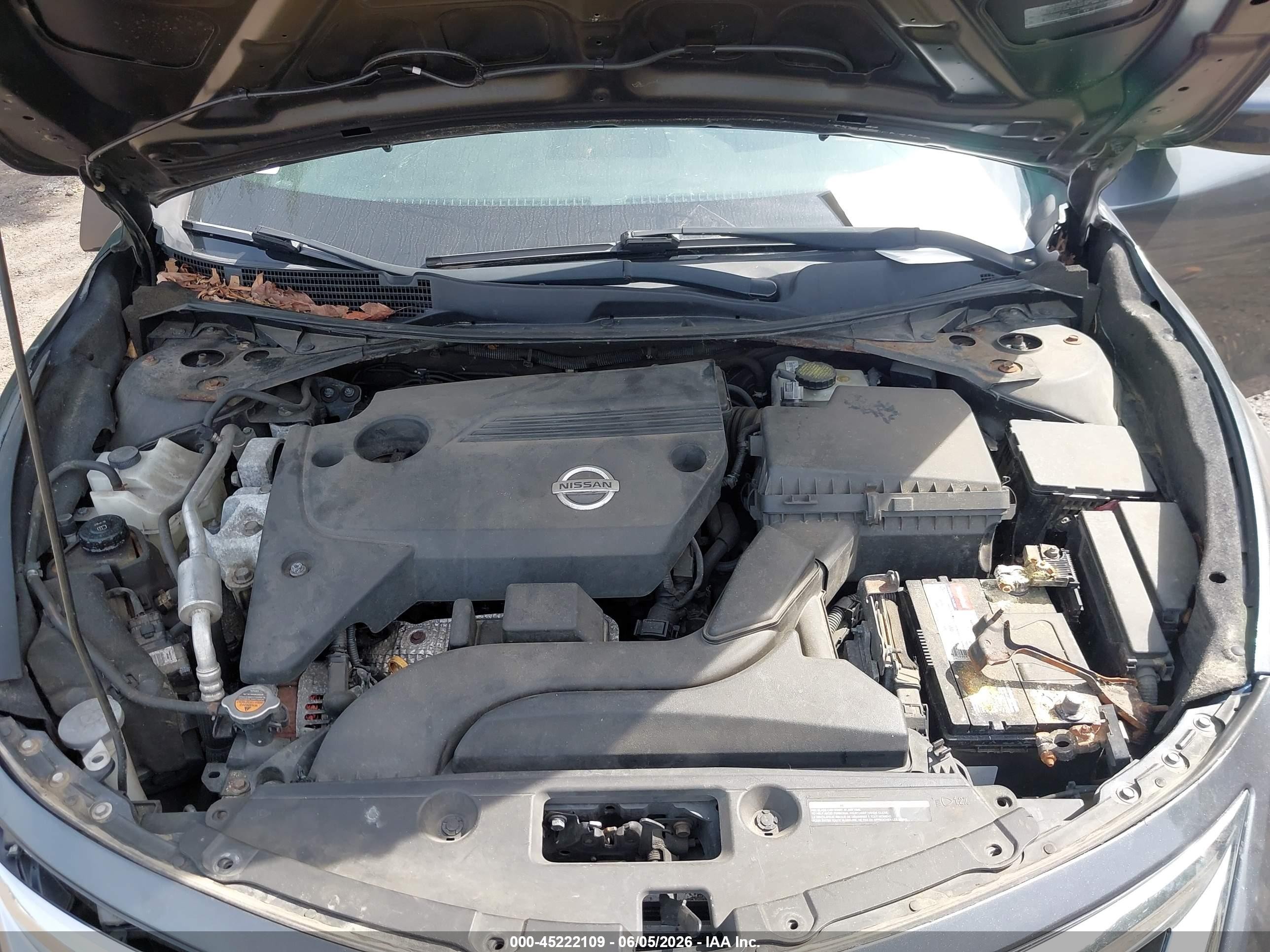 2013 Nissan Altima 2.5 S Gray vin: 1N4AL3APXDC142004