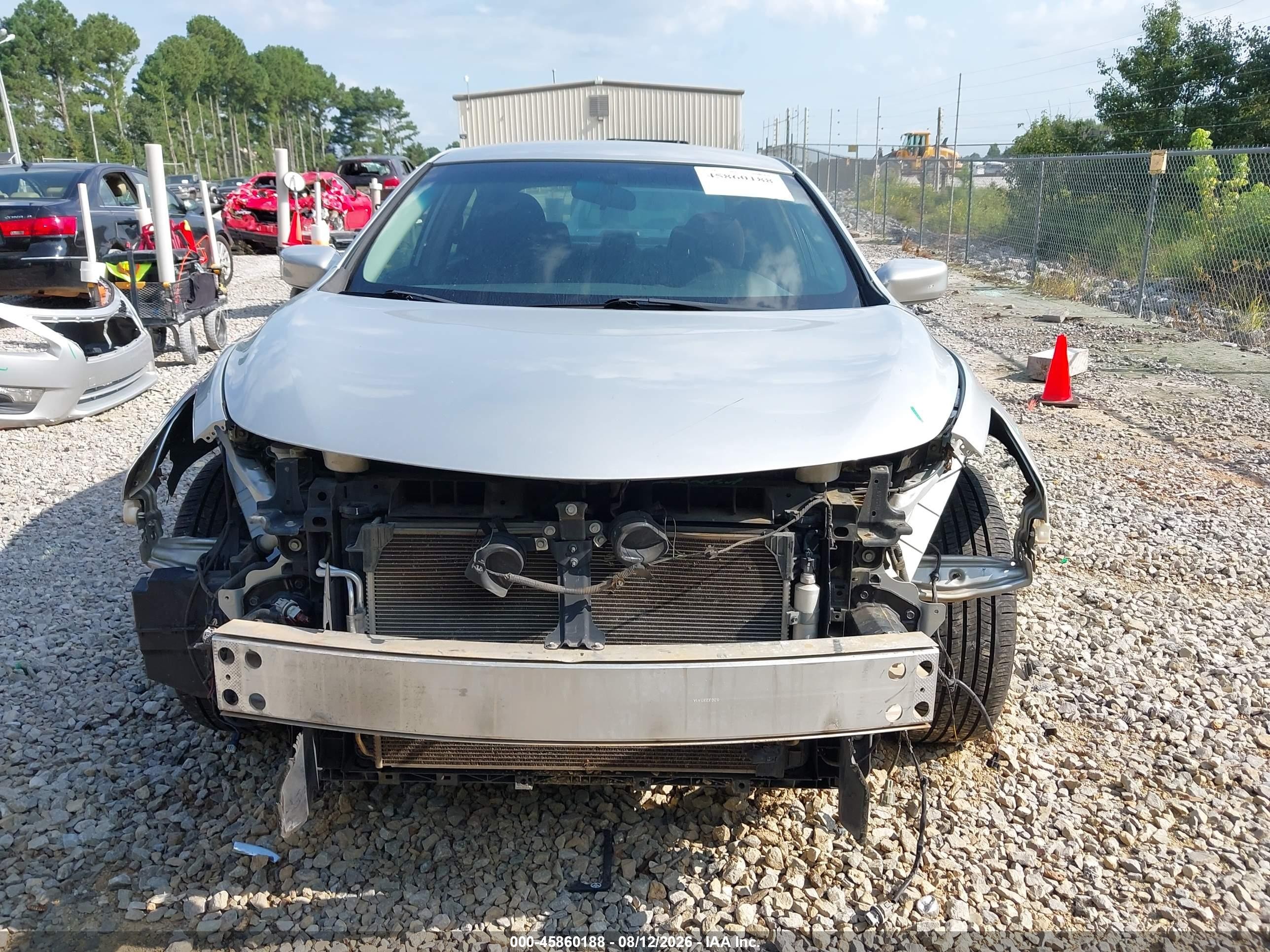 2013 Nissan Altima 2.5 Sv Silver vin: 1N4AL3APXDC149051
