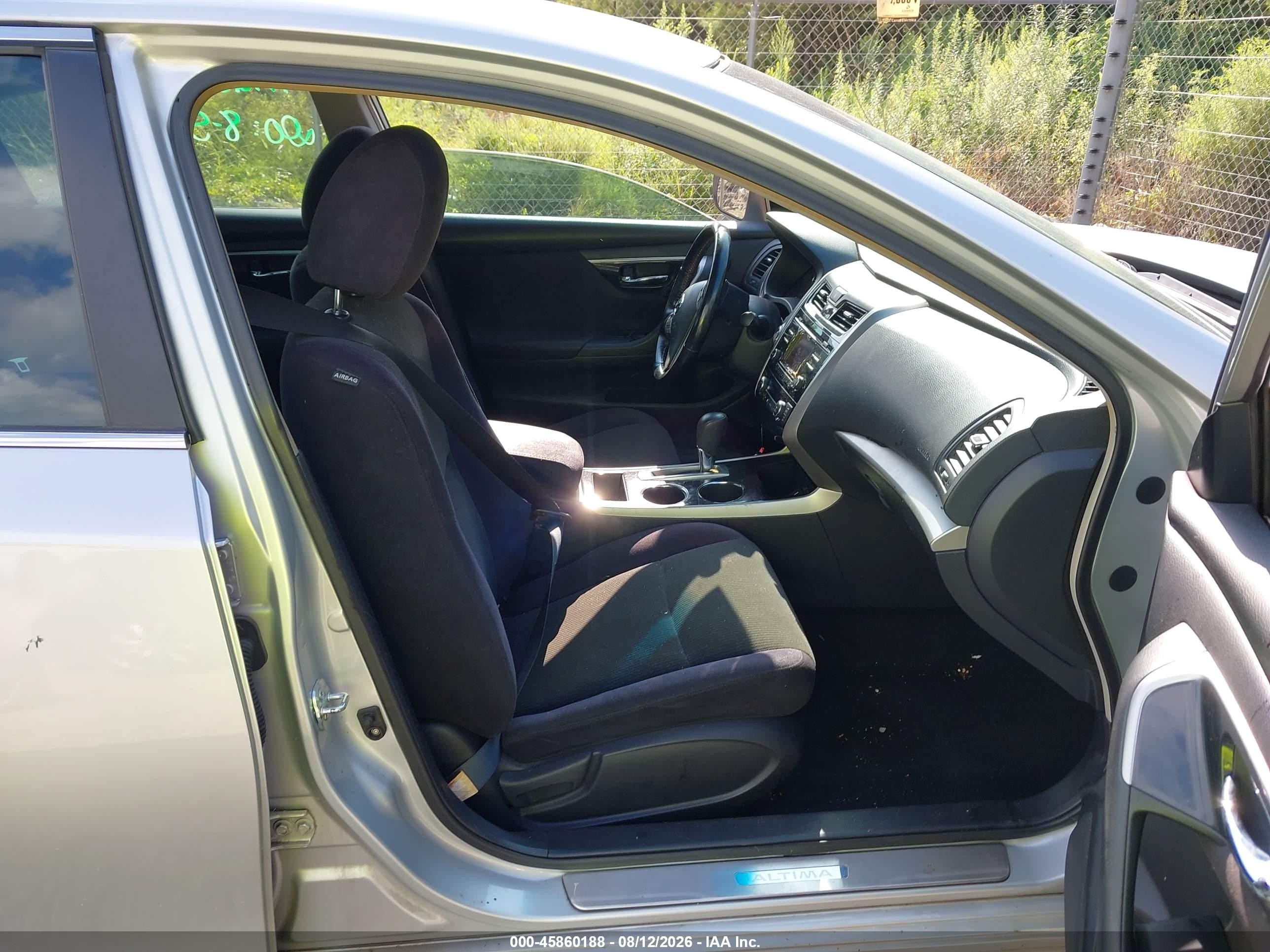 2013 Nissan Altima 2.5 Sv Silver vin: 1N4AL3APXDC149051