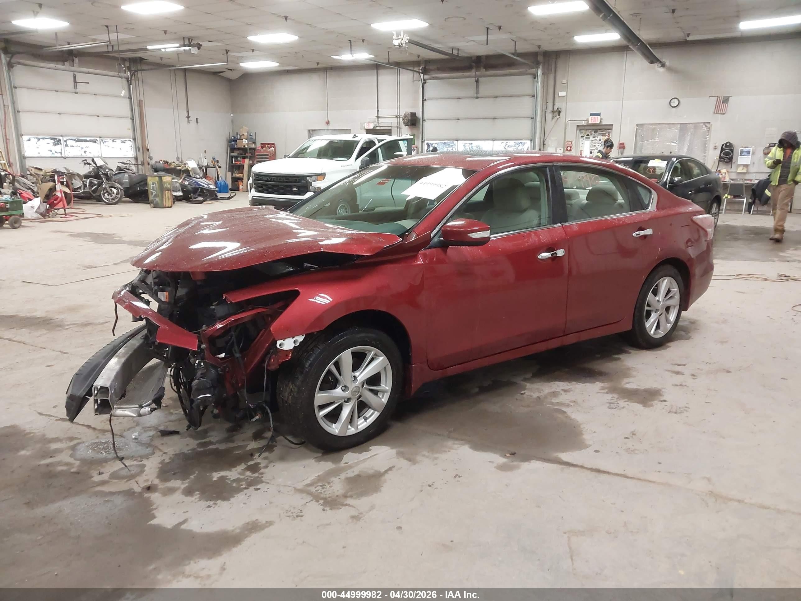 2013 Nissan Altima 2.5 Sl Красный vin: 1N4AL3APXDC149941