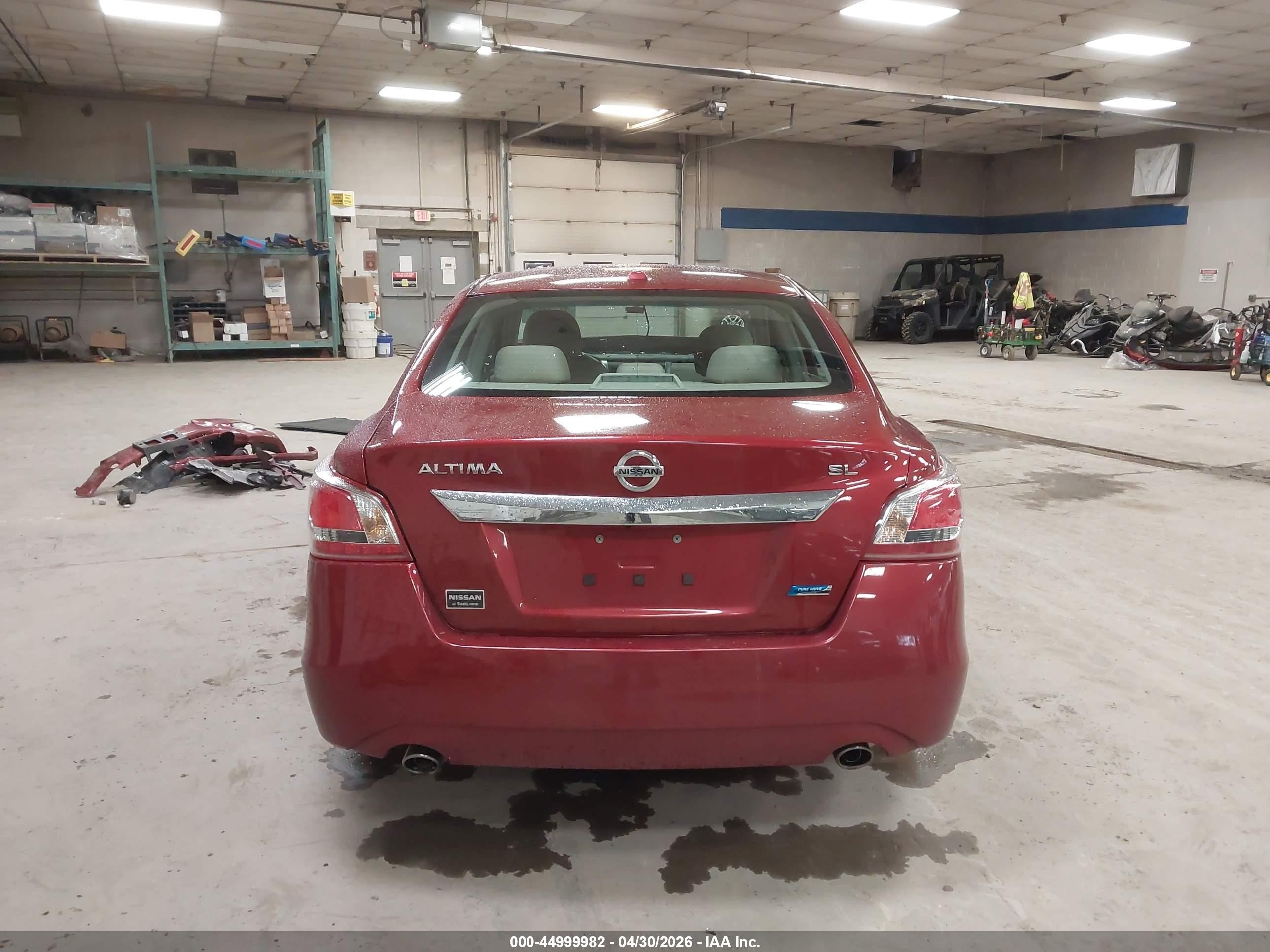 2013 Nissan Altima 2.5 Sl Красный vin: 1N4AL3APXDC149941