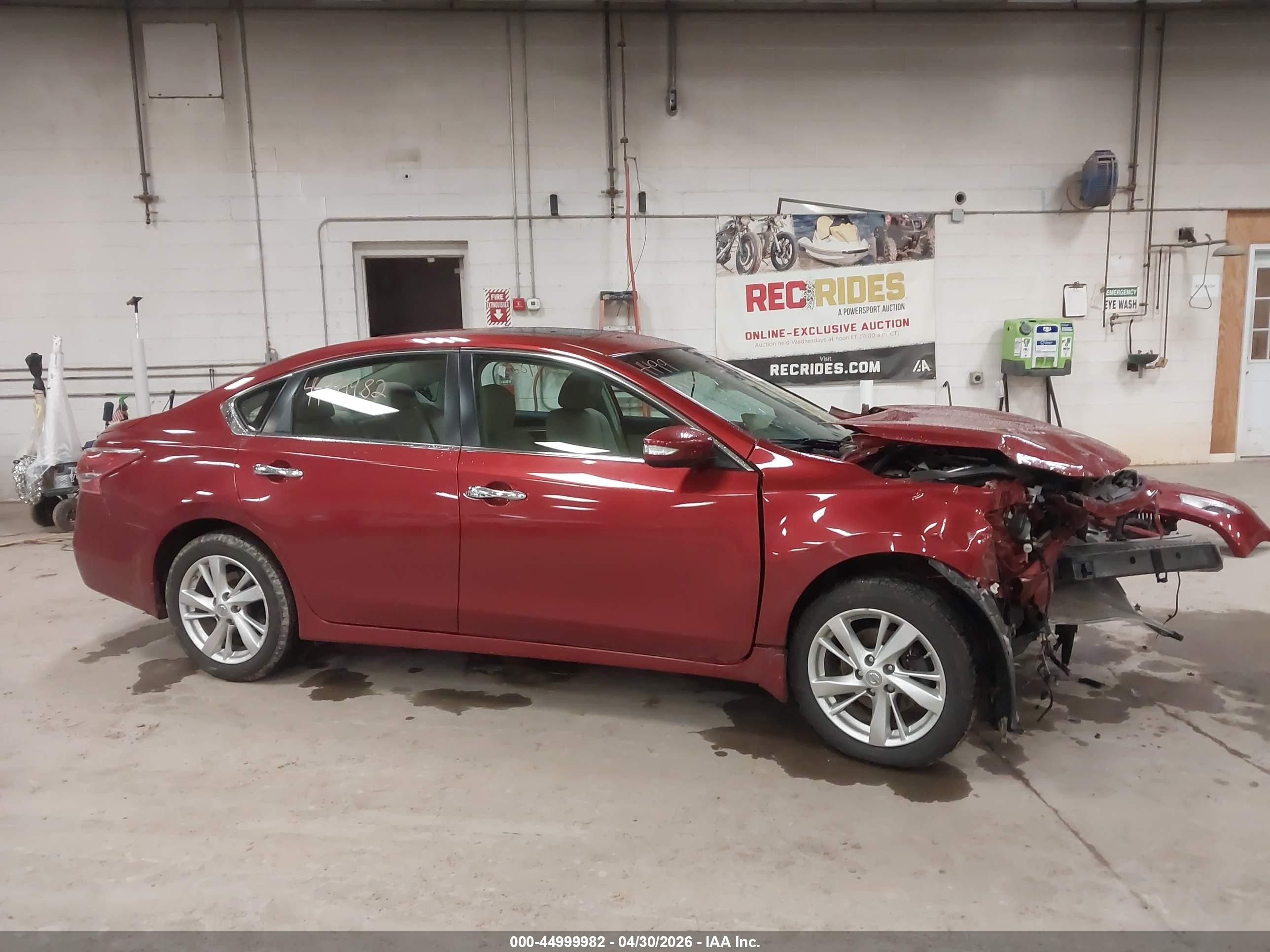 2013 Nissan Altima 2.5 Sl Красный vin: 1N4AL3APXDC149941
