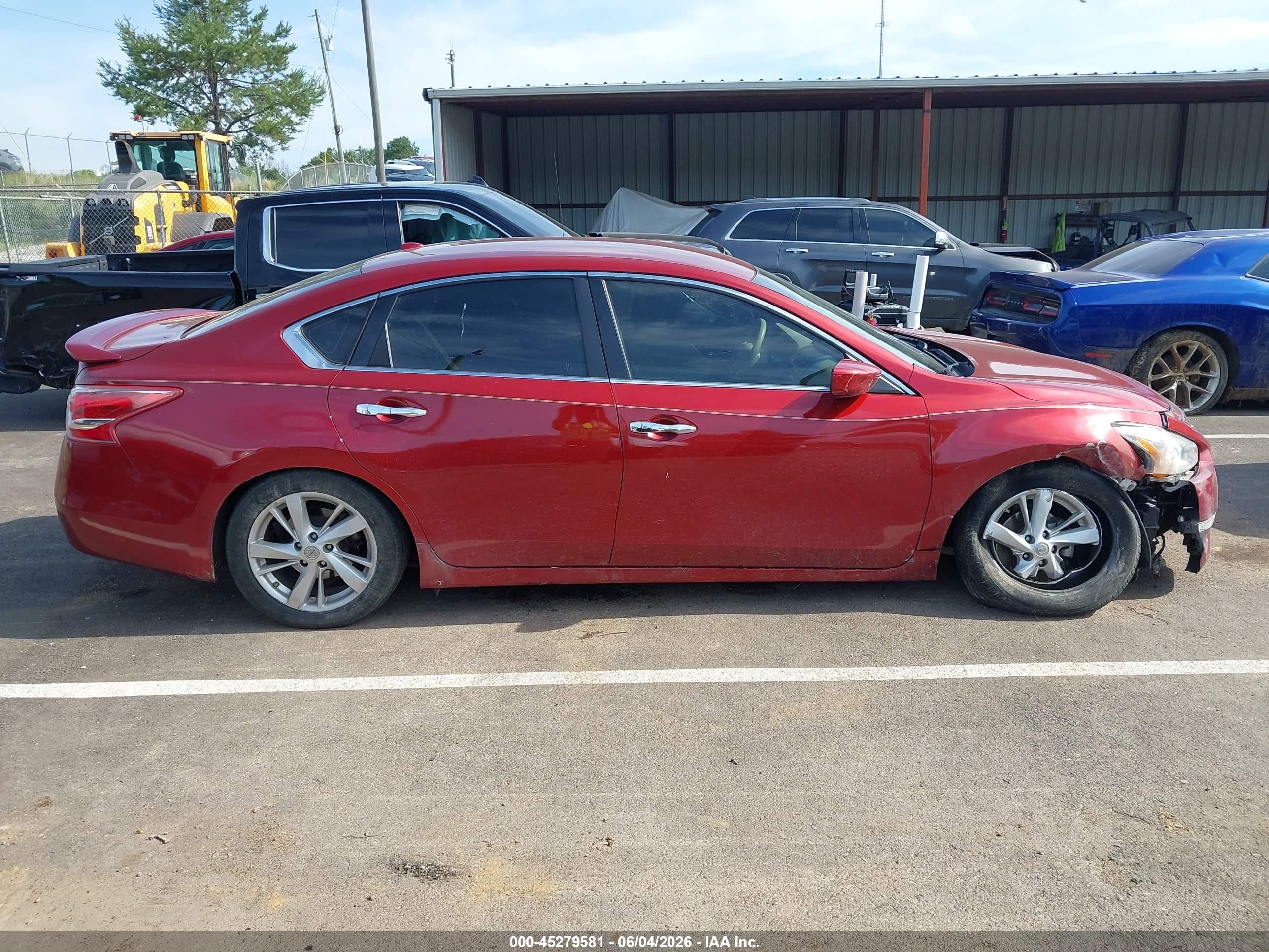 2013 Nissan Altima 2.5 Sv Burgundy vin: 1N4AL3APXDC165248