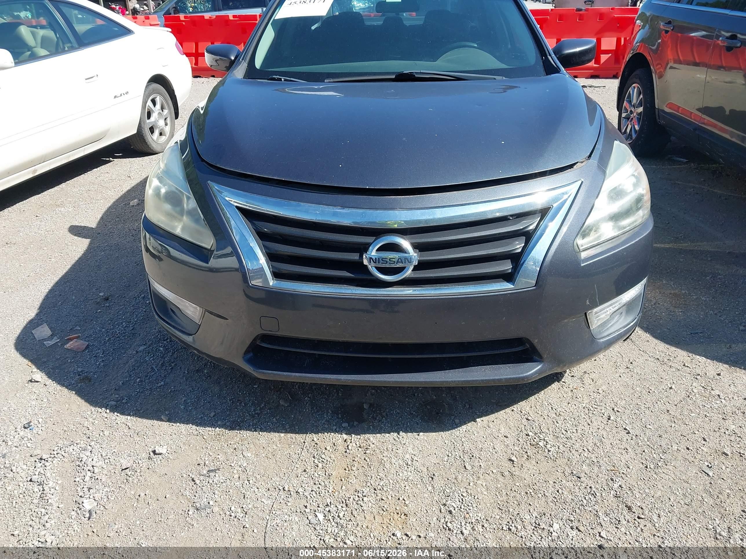 2013 Nissan Altima 2.5 S Gray vin: 1N4AL3APXDC178825