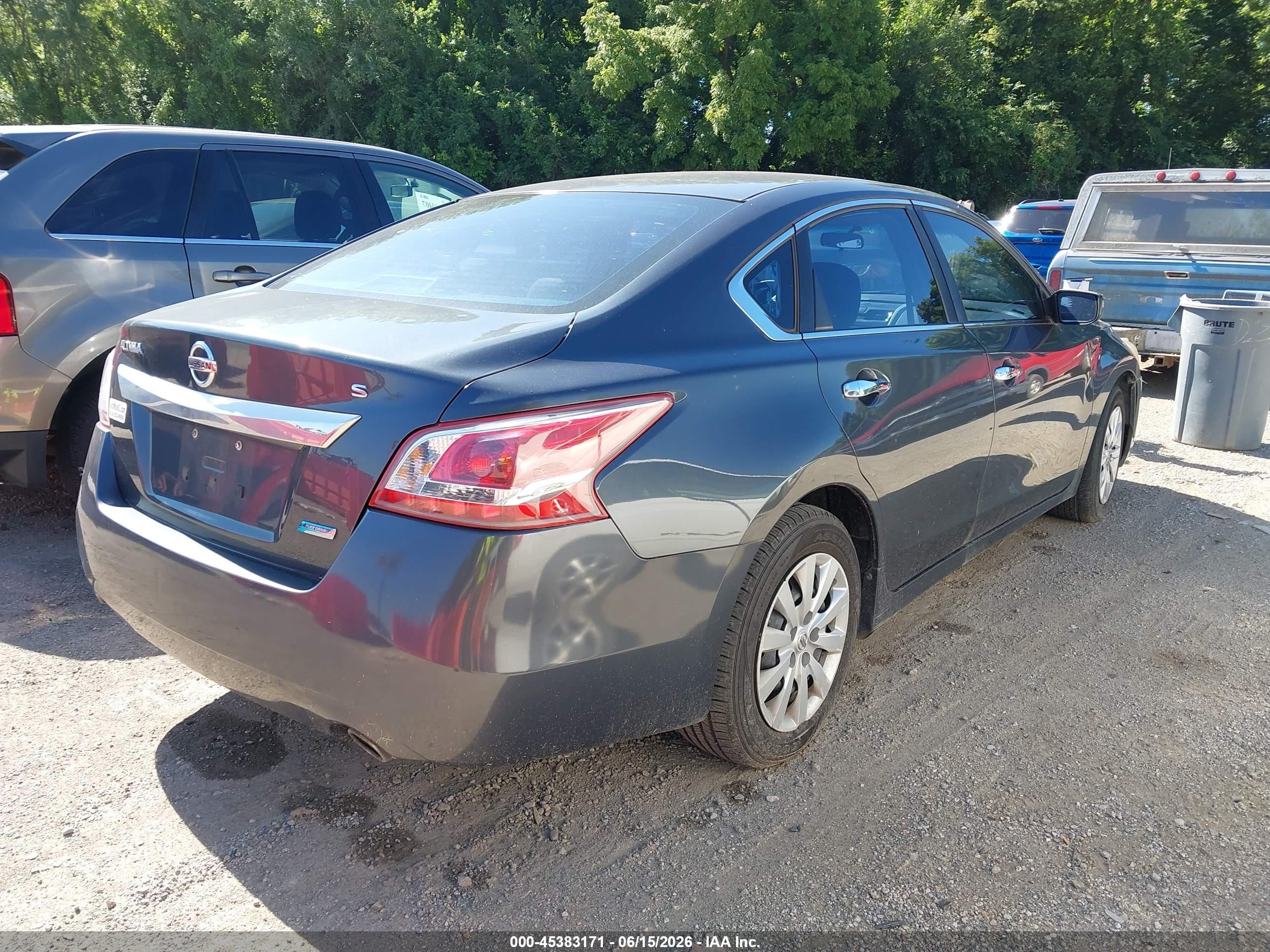 2013 Nissan Altima 2.5 S Gray vin: 1N4AL3APXDC178825