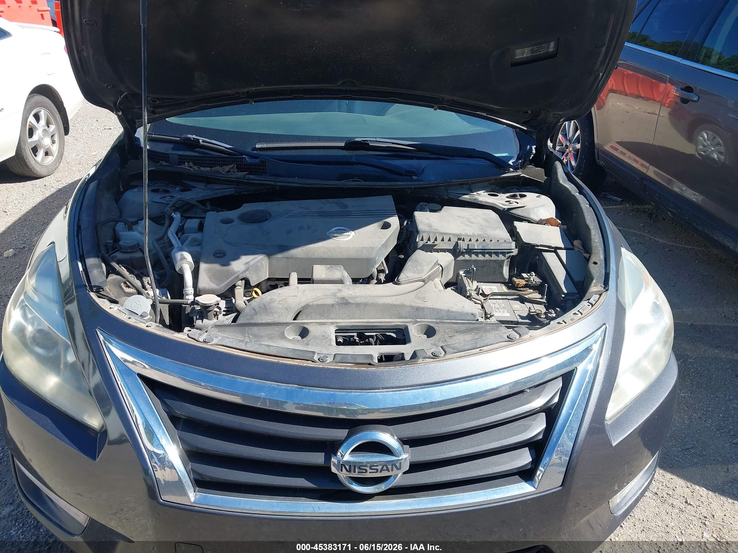 2013 Nissan Altima 2.5 S Gray vin: 1N4AL3APXDC178825