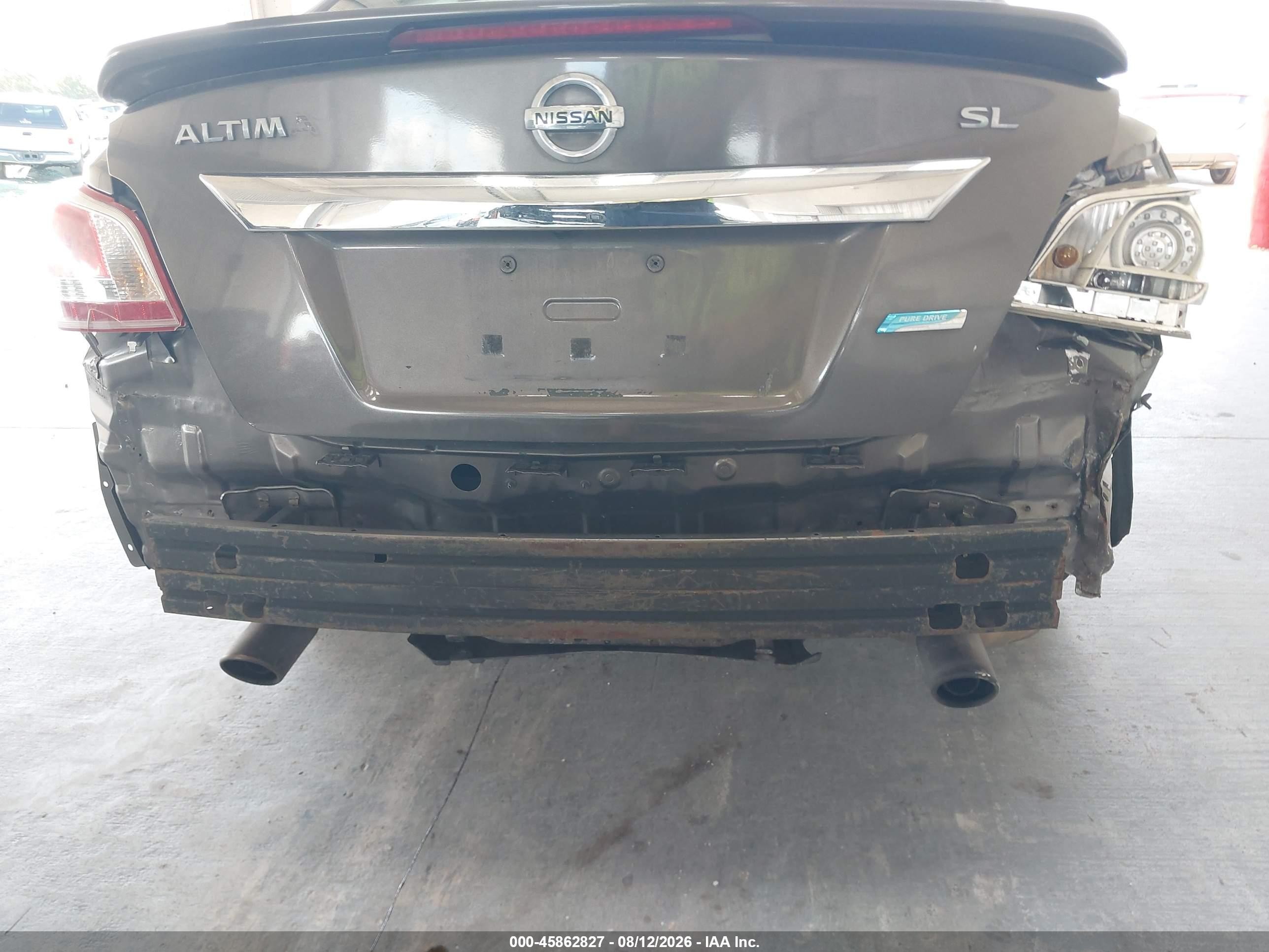 2013 Nissan Altima 2.5 Sl Коричневый vin: 1N4AL3APXDC181157