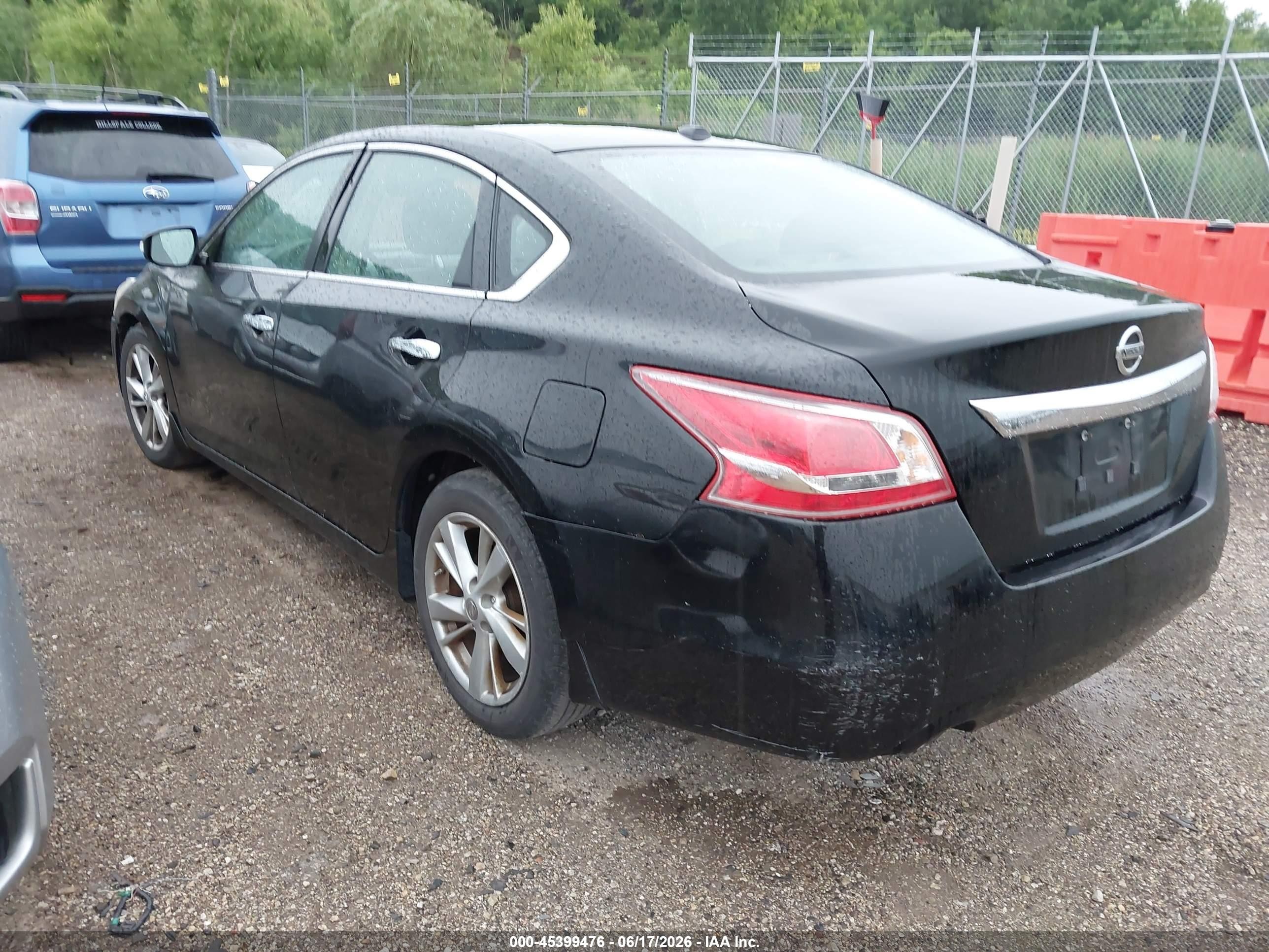 2013 Nissan Altima 2.5 Sl Black vin: 1N4AL3APXDC189453
