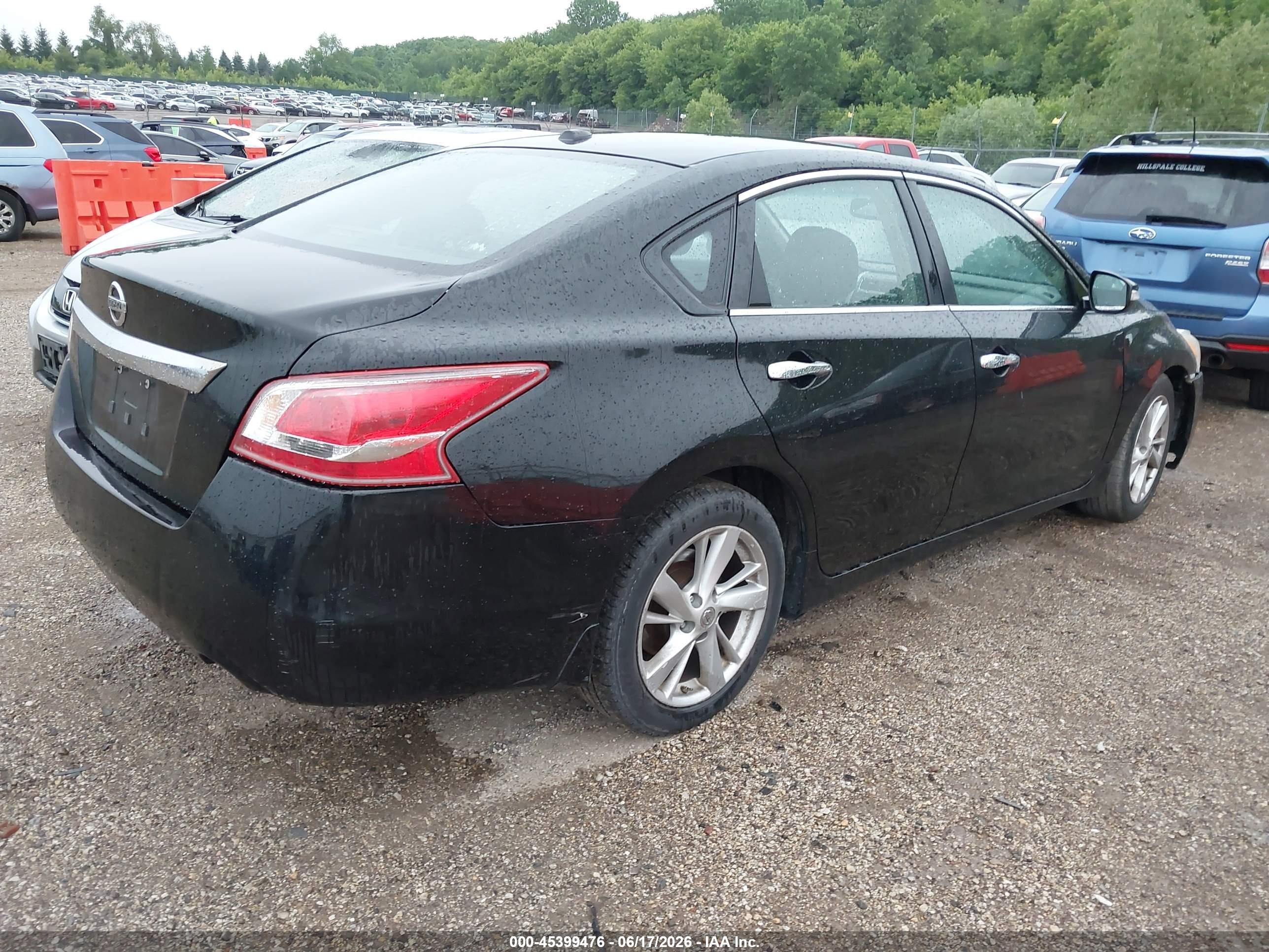 2013 Nissan Altima 2.5 Sl Black vin: 1N4AL3APXDC189453