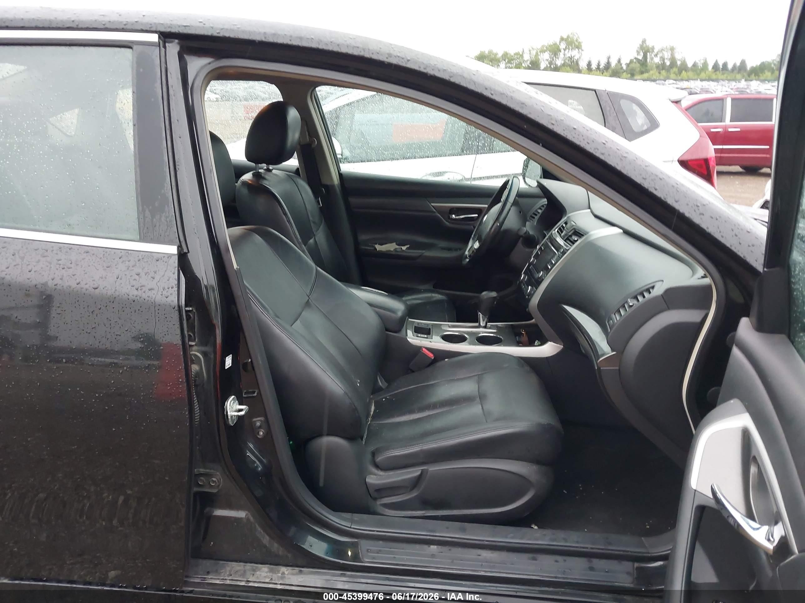2013 Nissan Altima 2.5 Sl Black vin: 1N4AL3APXDC189453