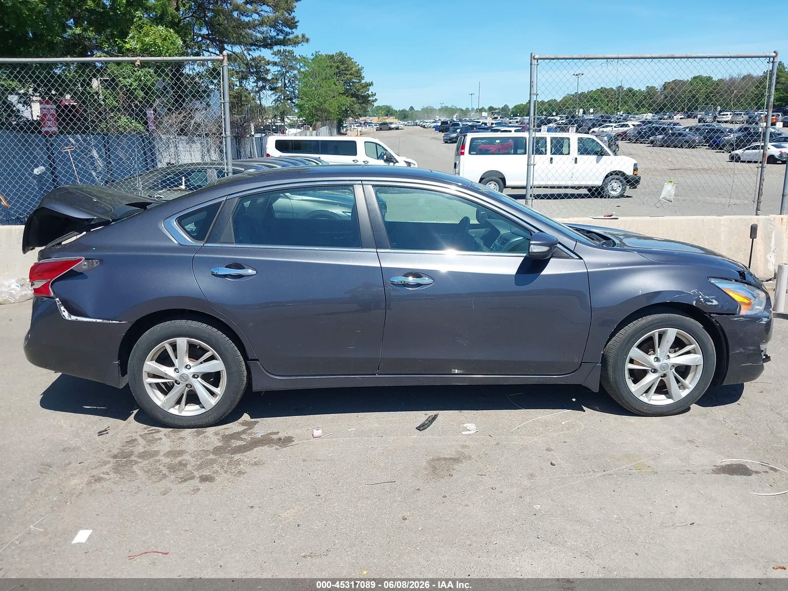 2013 Nissan Altima 2.5 Sl Gray vin: 1N4AL3APXDC193339