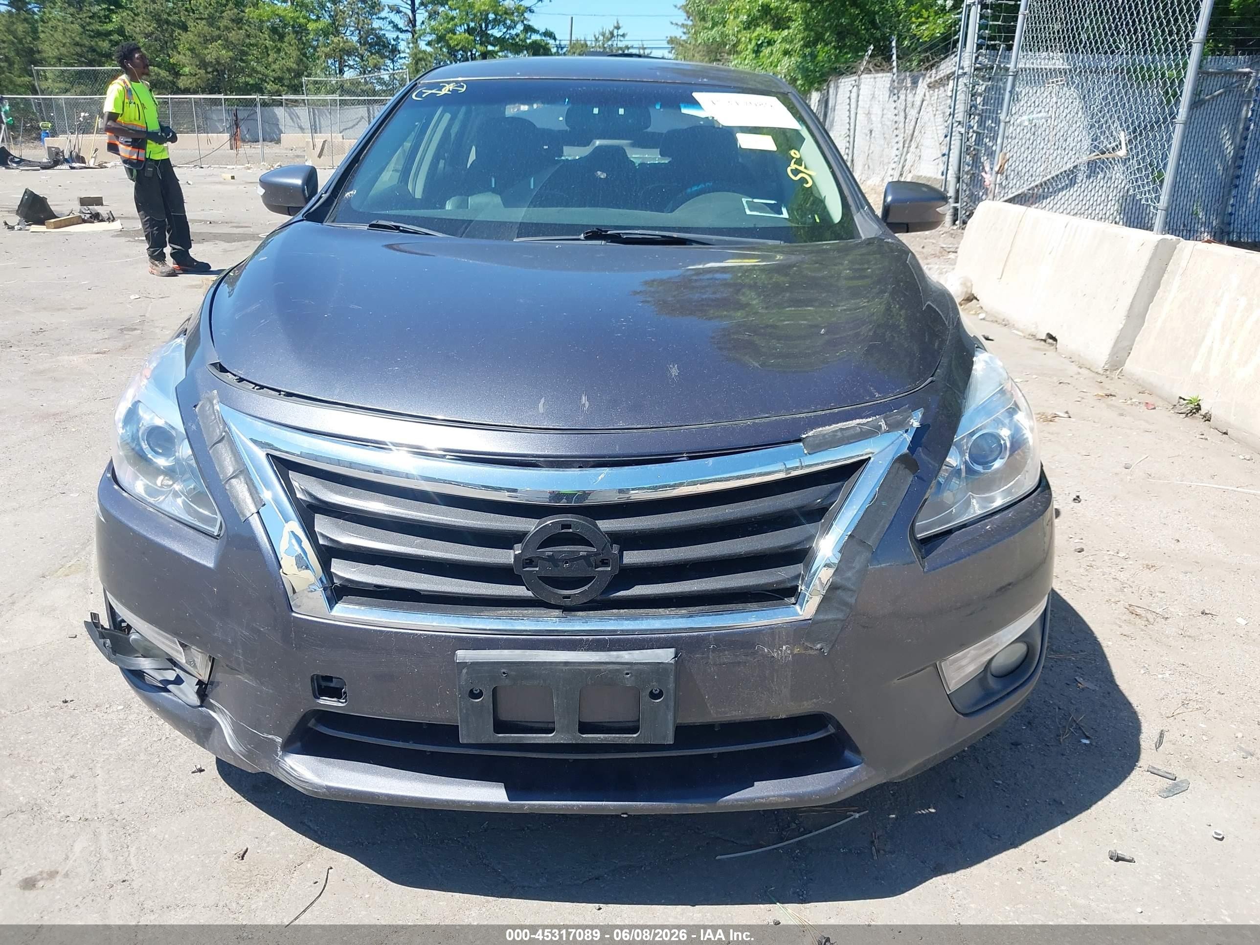 2013 Nissan Altima 2.5 Sl Gray vin: 1N4AL3APXDC193339