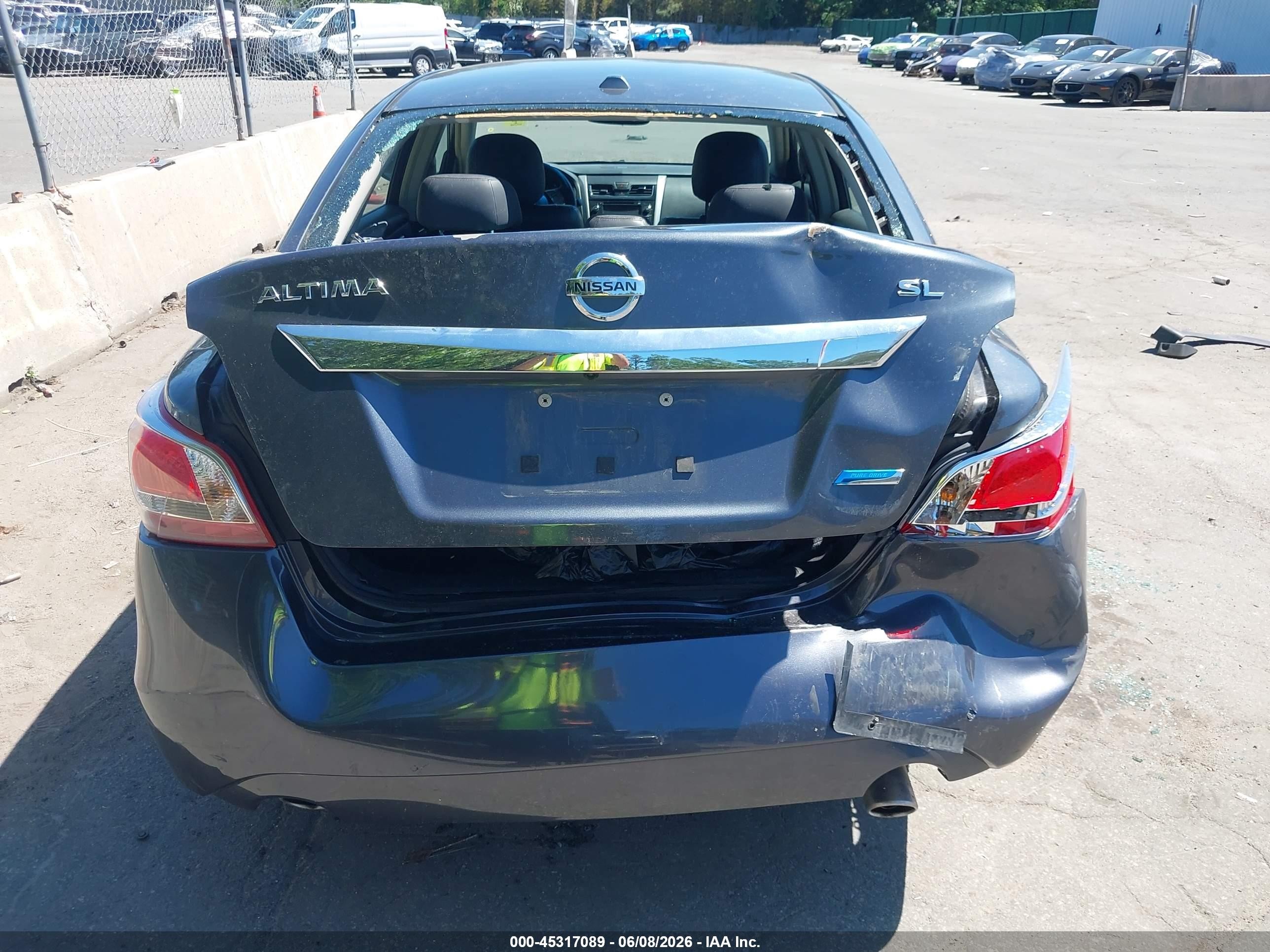 2013 Nissan Altima 2.5 Sl Gray vin: 1N4AL3APXDC193339