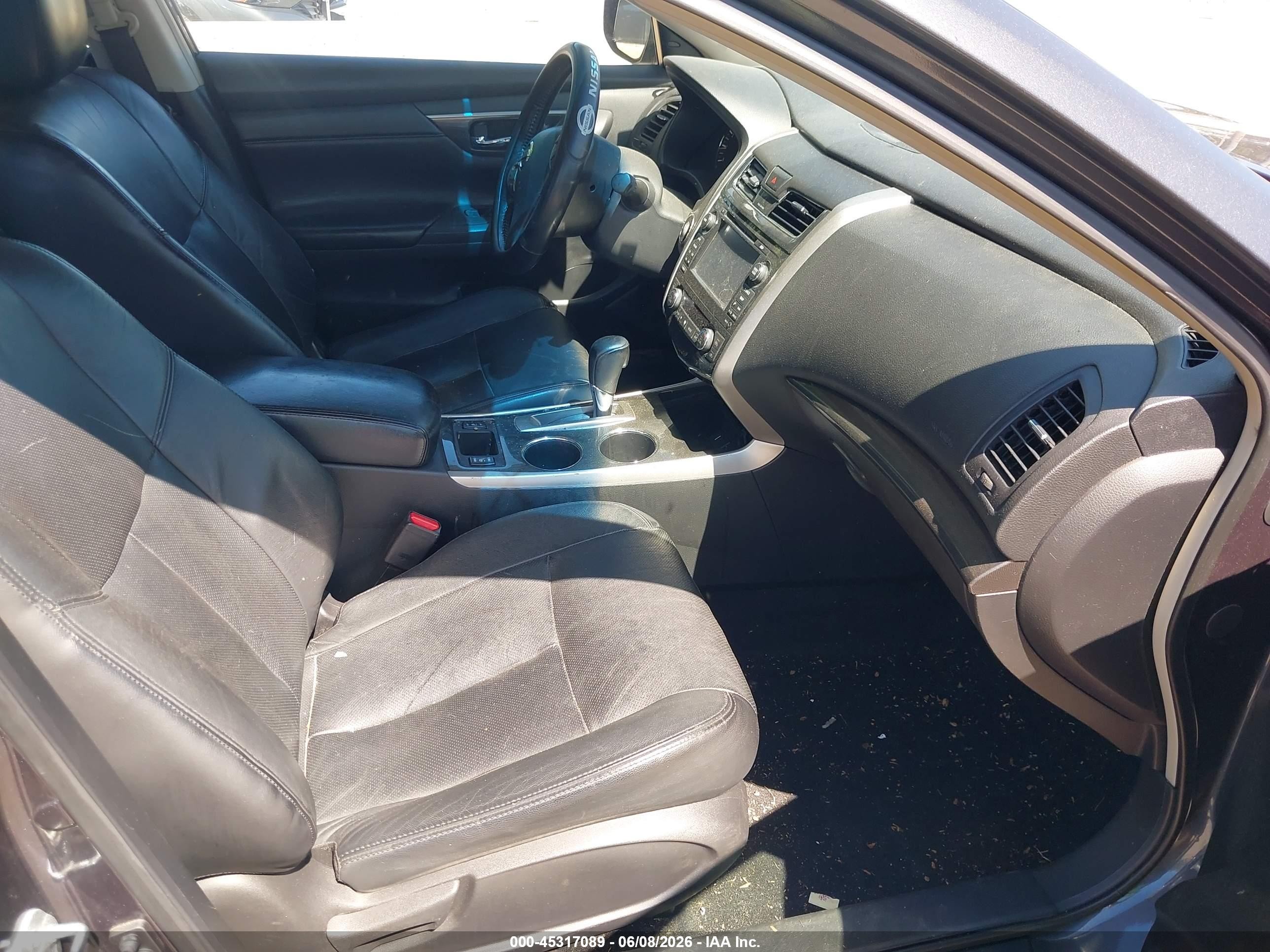 2013 Nissan Altima 2.5 Sl Gray vin: 1N4AL3APXDC193339