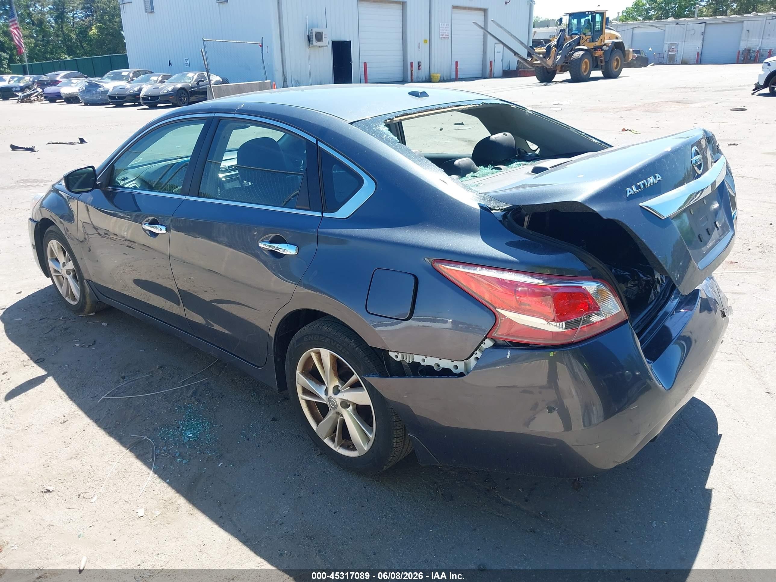 2013 Nissan Altima 2.5 Sl Gray vin: 1N4AL3APXDC193339