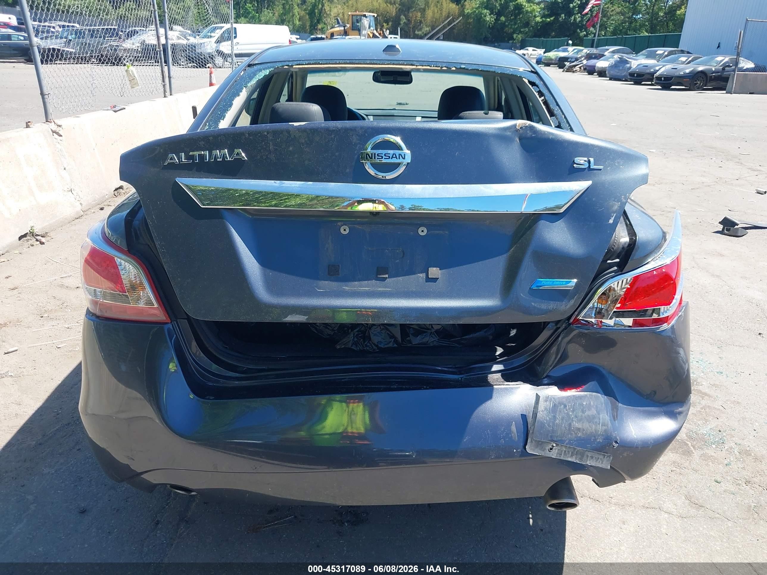 2013 Nissan Altima 2.5 Sl Gray vin: 1N4AL3APXDC193339