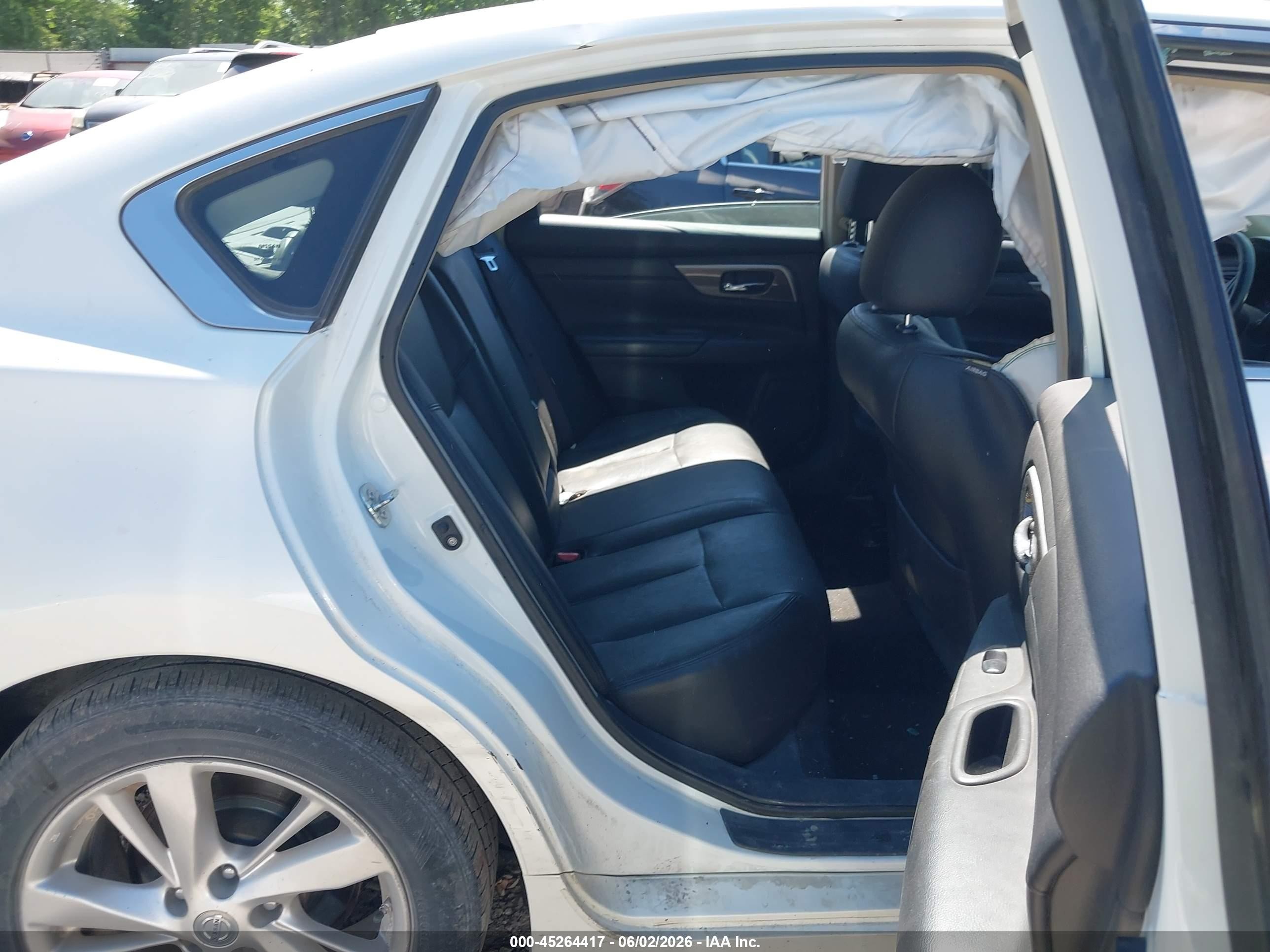 2013 Nissan Altima 2.5 Sl White vin: 1N4AL3APXDC195012