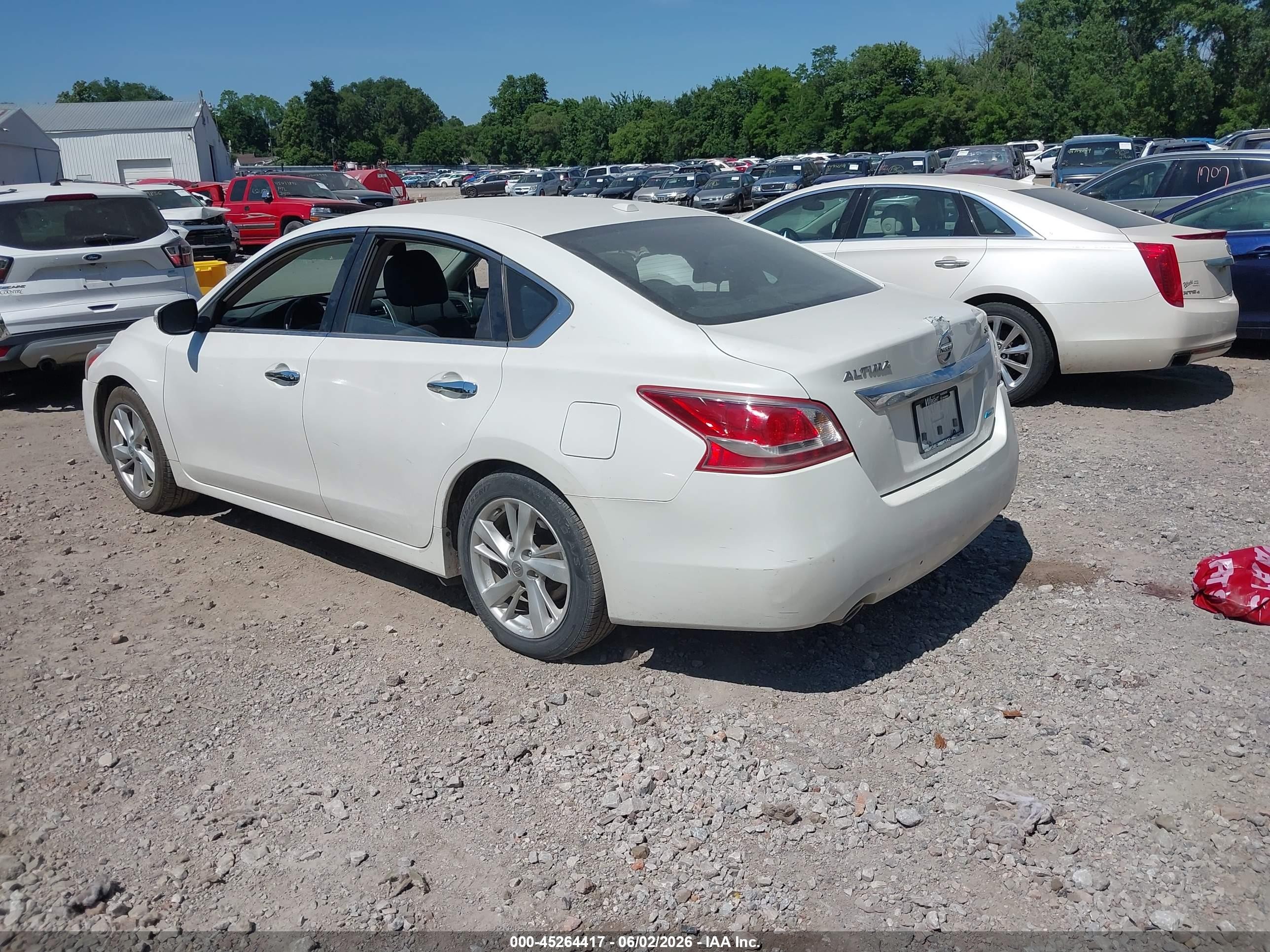 2013 Nissan Altima 2.5 Sl White vin: 1N4AL3APXDC195012