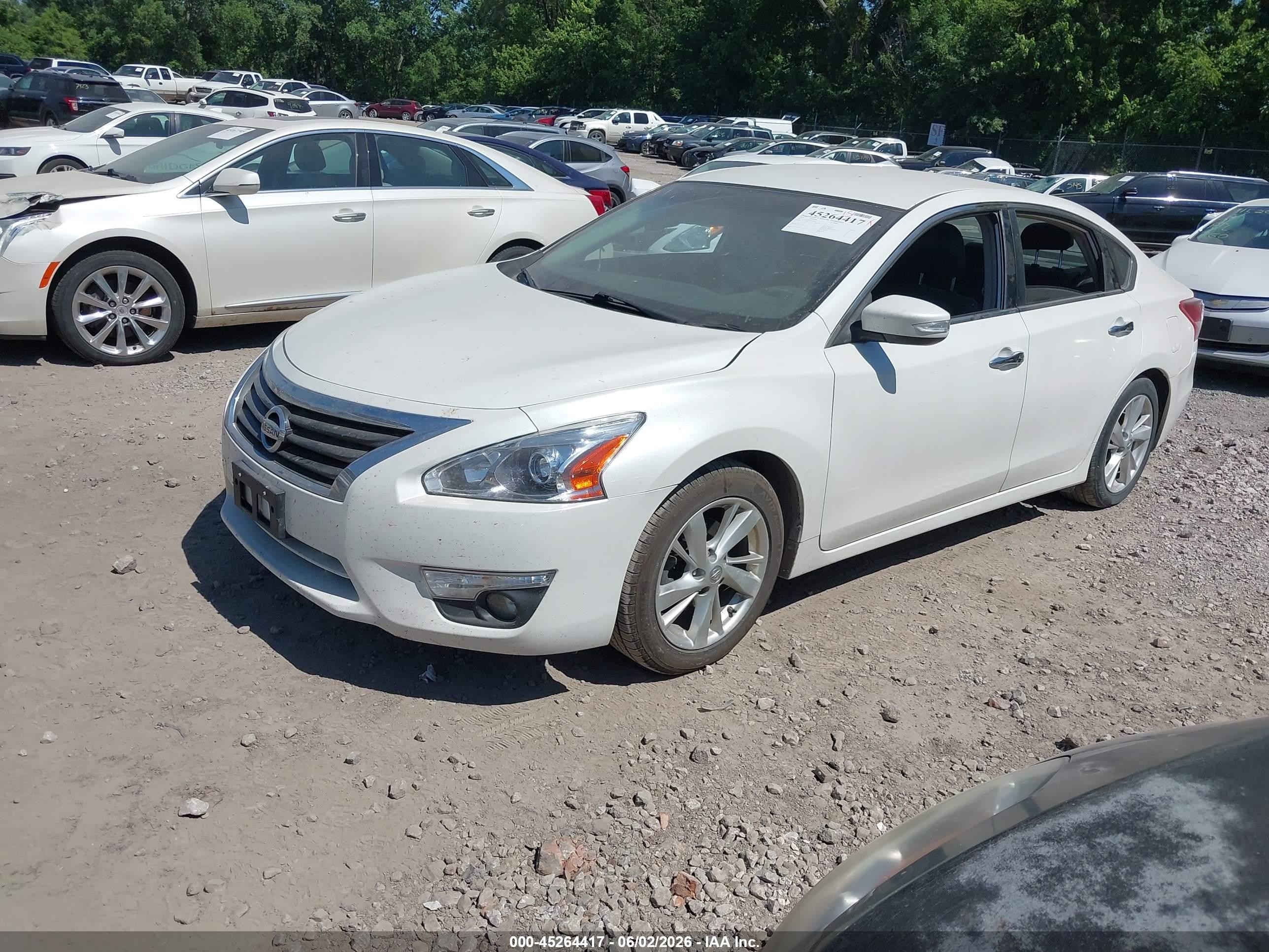 2013 Nissan Altima 2.5 Sl White vin: 1N4AL3APXDC195012