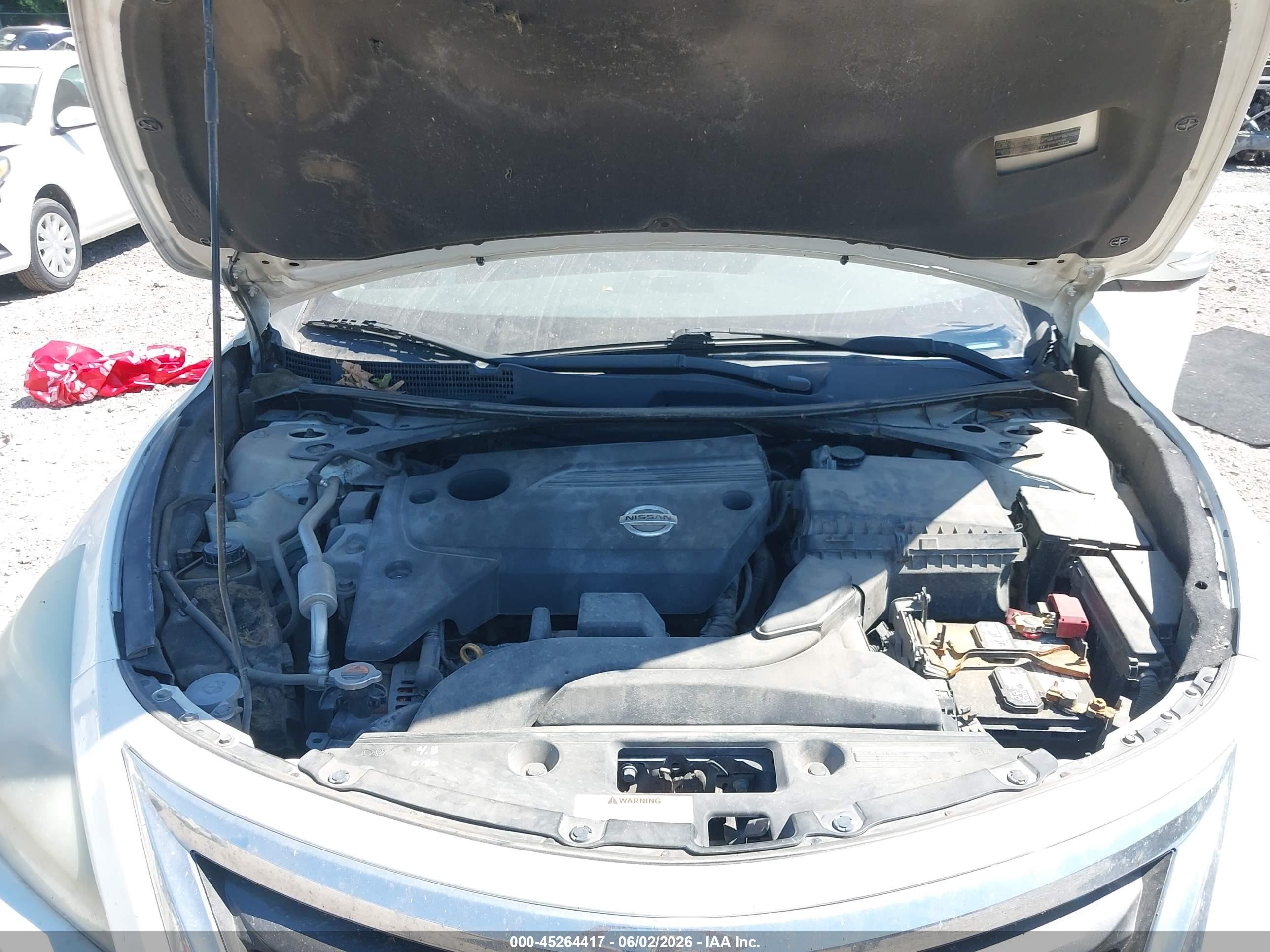 2013 Nissan Altima 2.5 Sl White vin: 1N4AL3APXDC195012