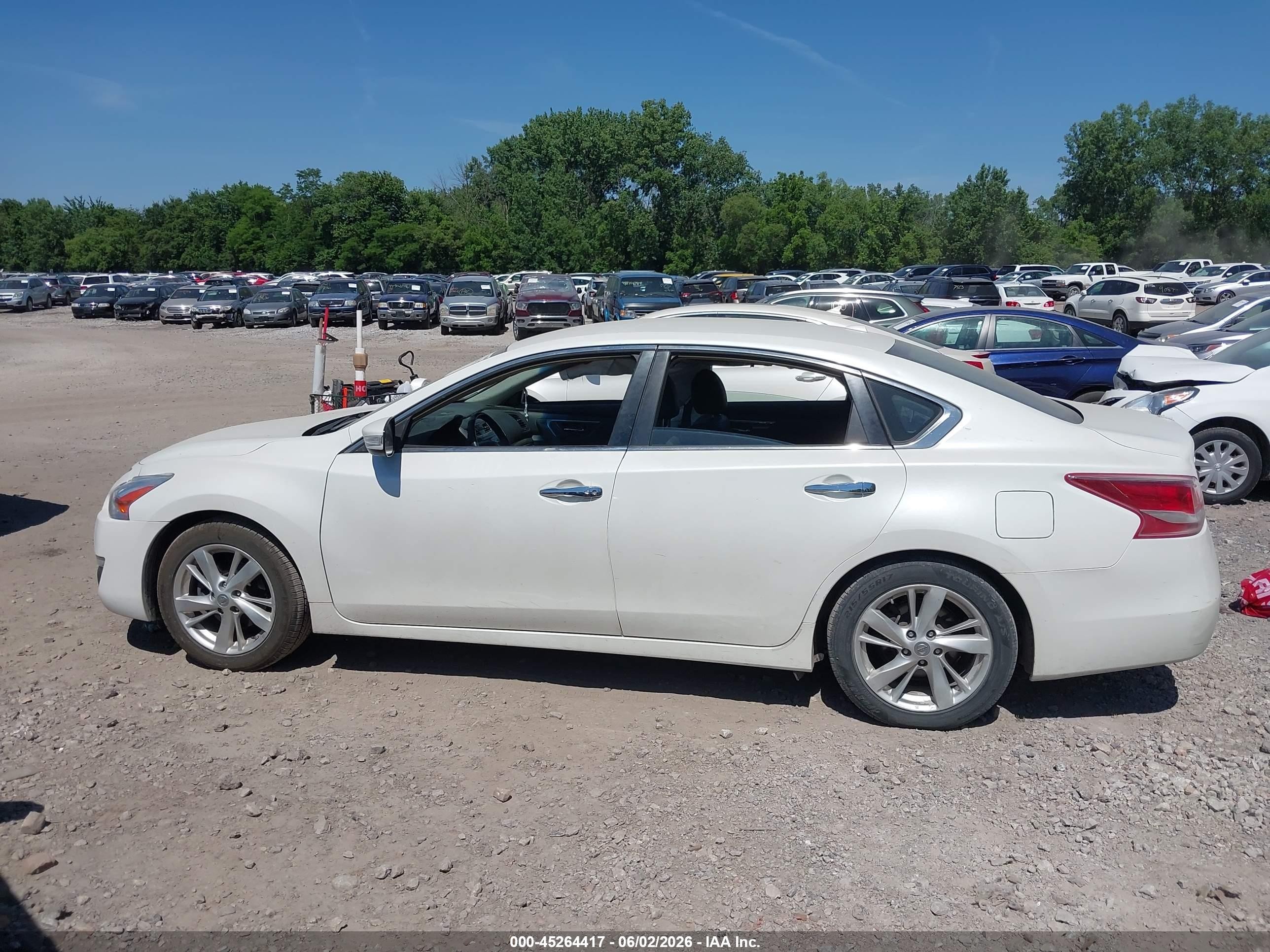 2013 Nissan Altima 2.5 Sl White vin: 1N4AL3APXDC195012