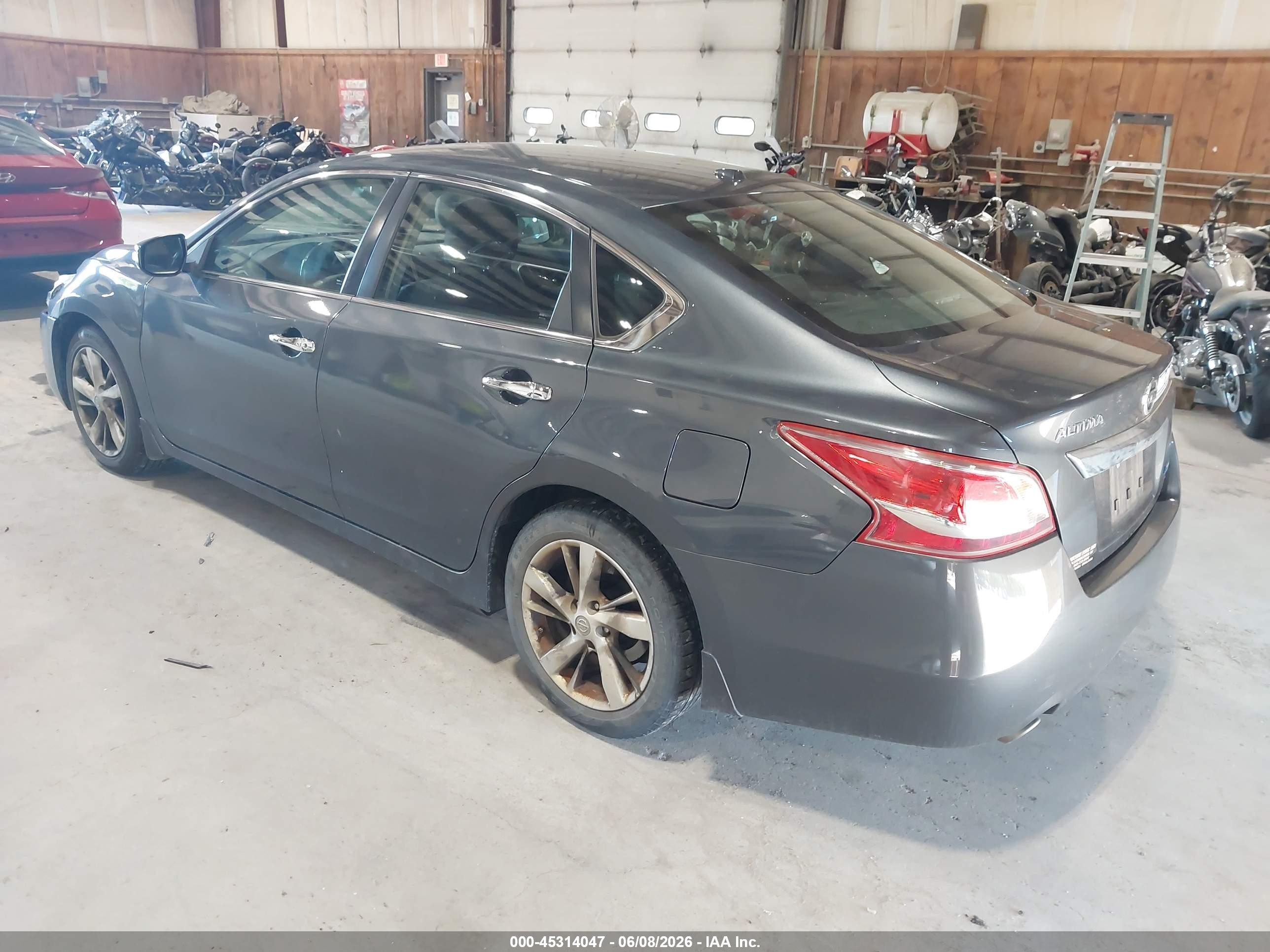 2013 Nissan Altima 2.5 Sl Gray vin: 1N4AL3APXDC208163