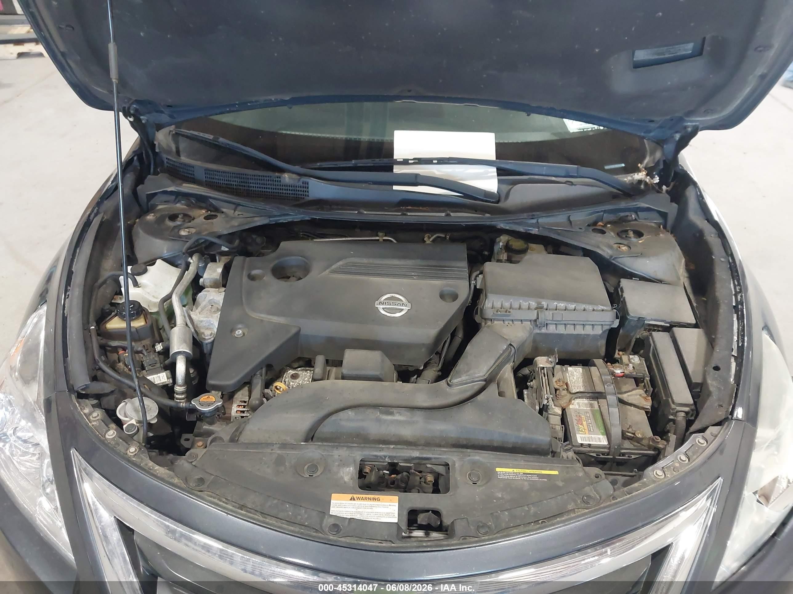 2013 Nissan Altima 2.5 Sl Gray vin: 1N4AL3APXDC208163