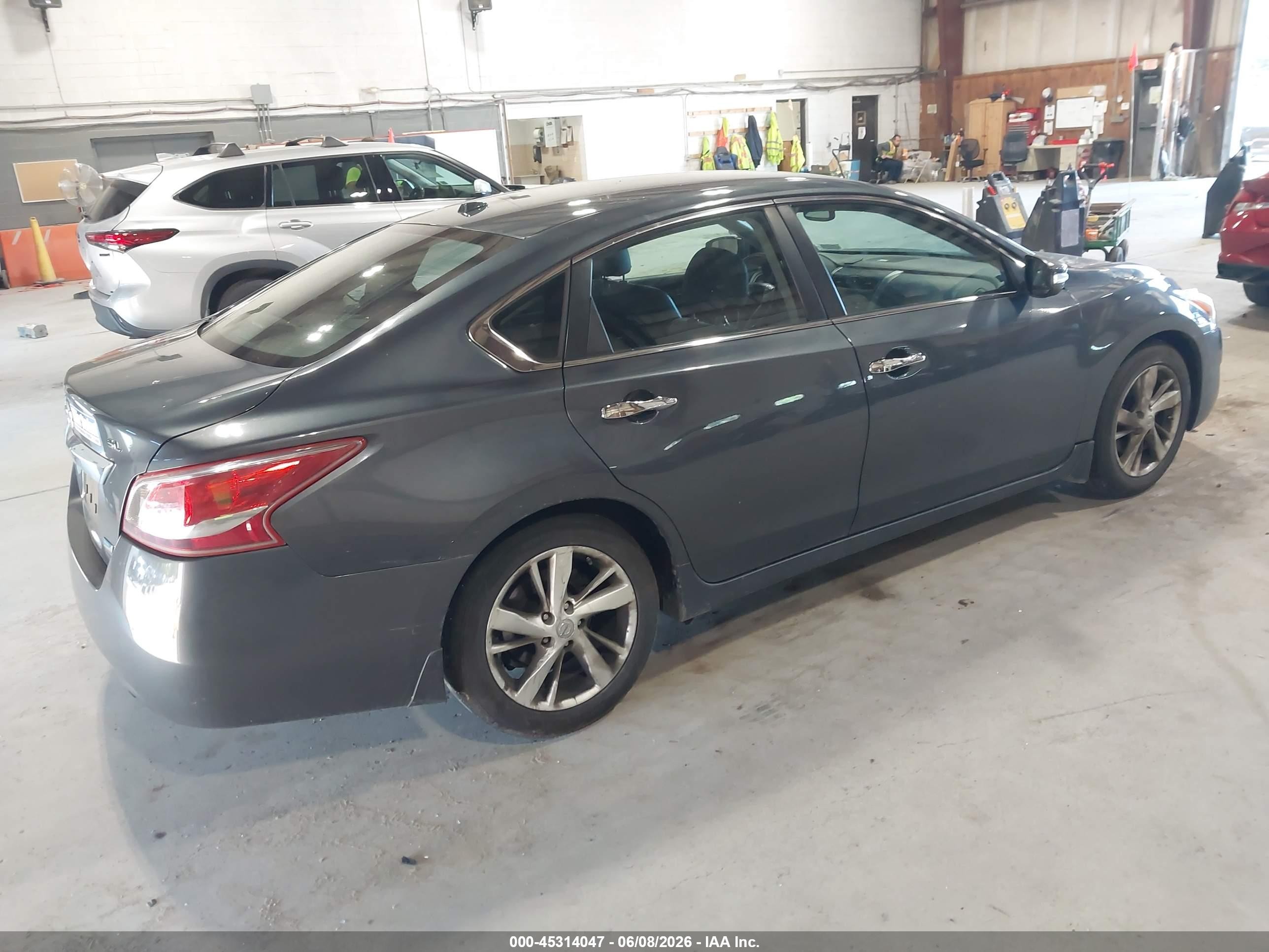 2013 Nissan Altima 2.5 Sl Gray vin: 1N4AL3APXDC208163