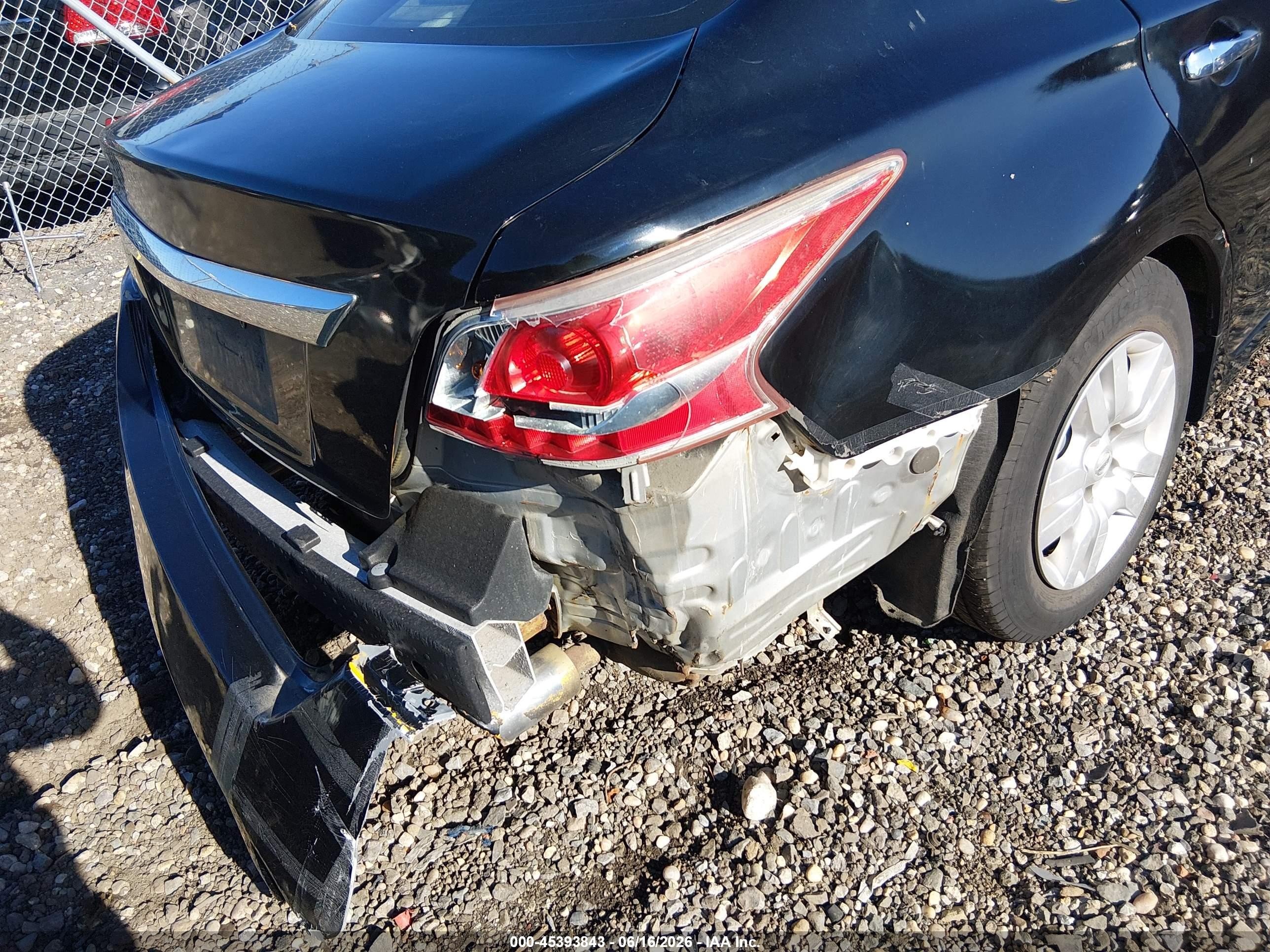 2013 Nissan Altima 2.5 S Black vin: 1N4AL3APXDC212276