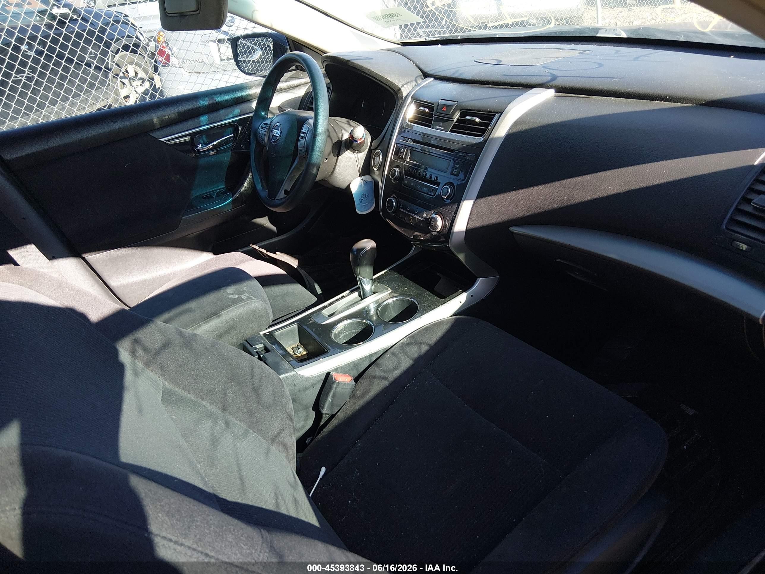 2013 Nissan Altima 2.5 S Black vin: 1N4AL3APXDC212276