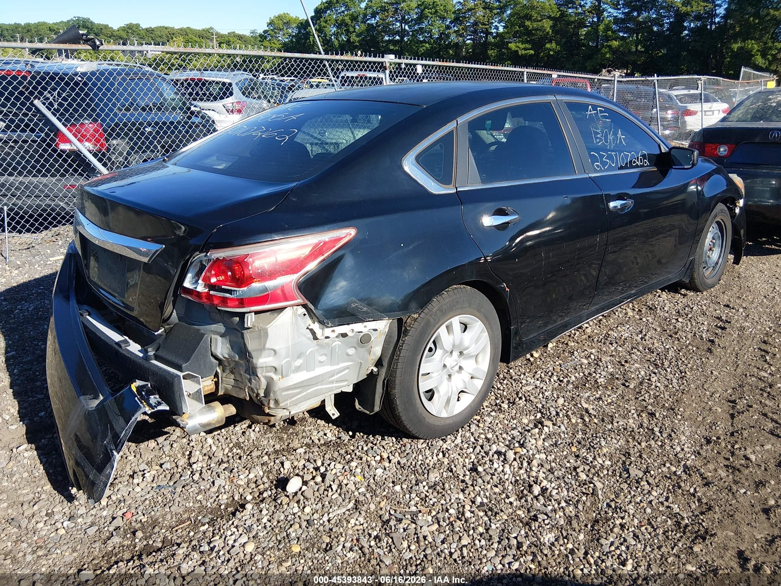 2013 Nissan Altima 2.5 S Black vin: 1N4AL3APXDC212276