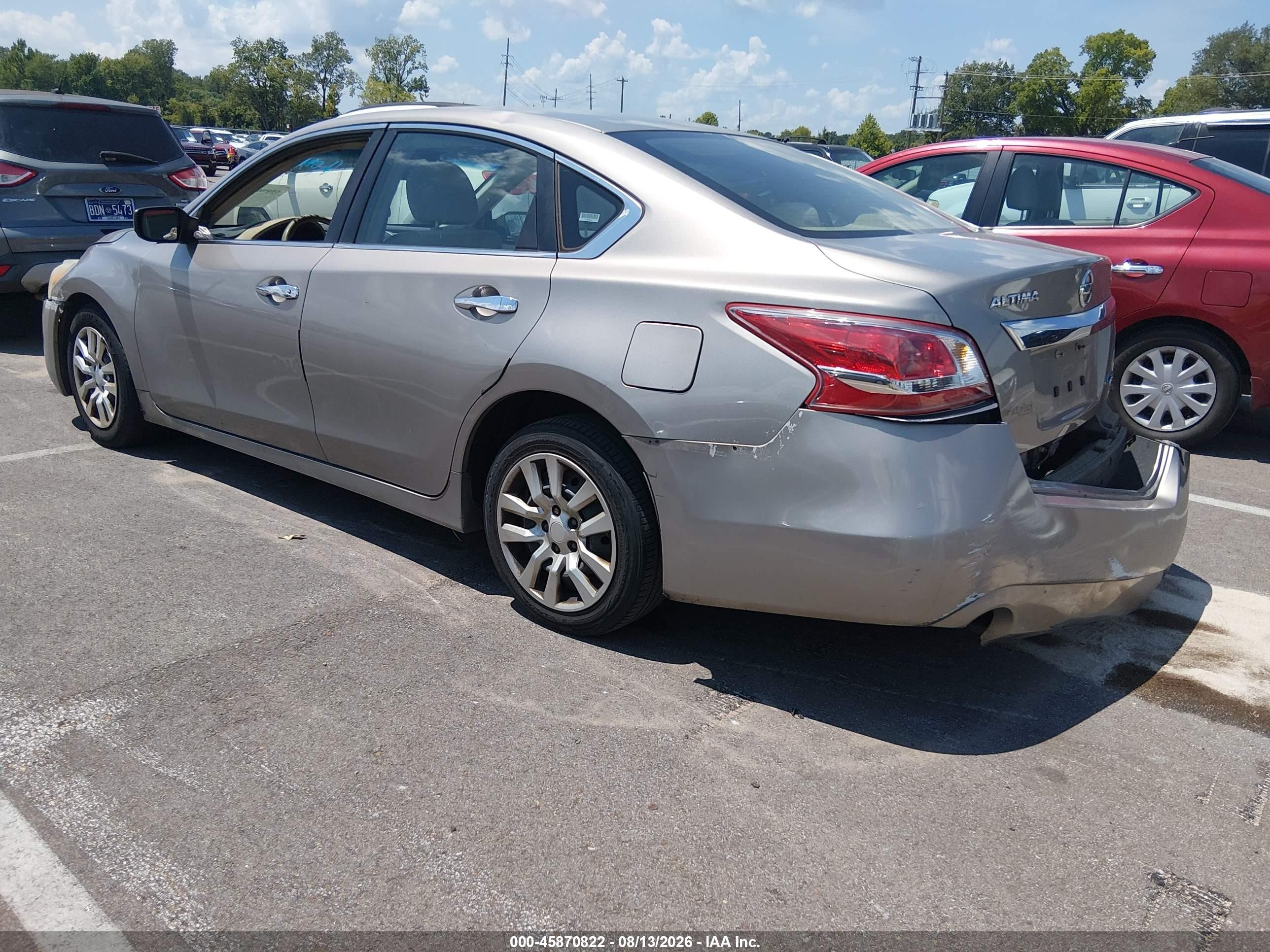 2013 Nissan Altima 2.5 S Gold vin: 1N4AL3APXDC214089