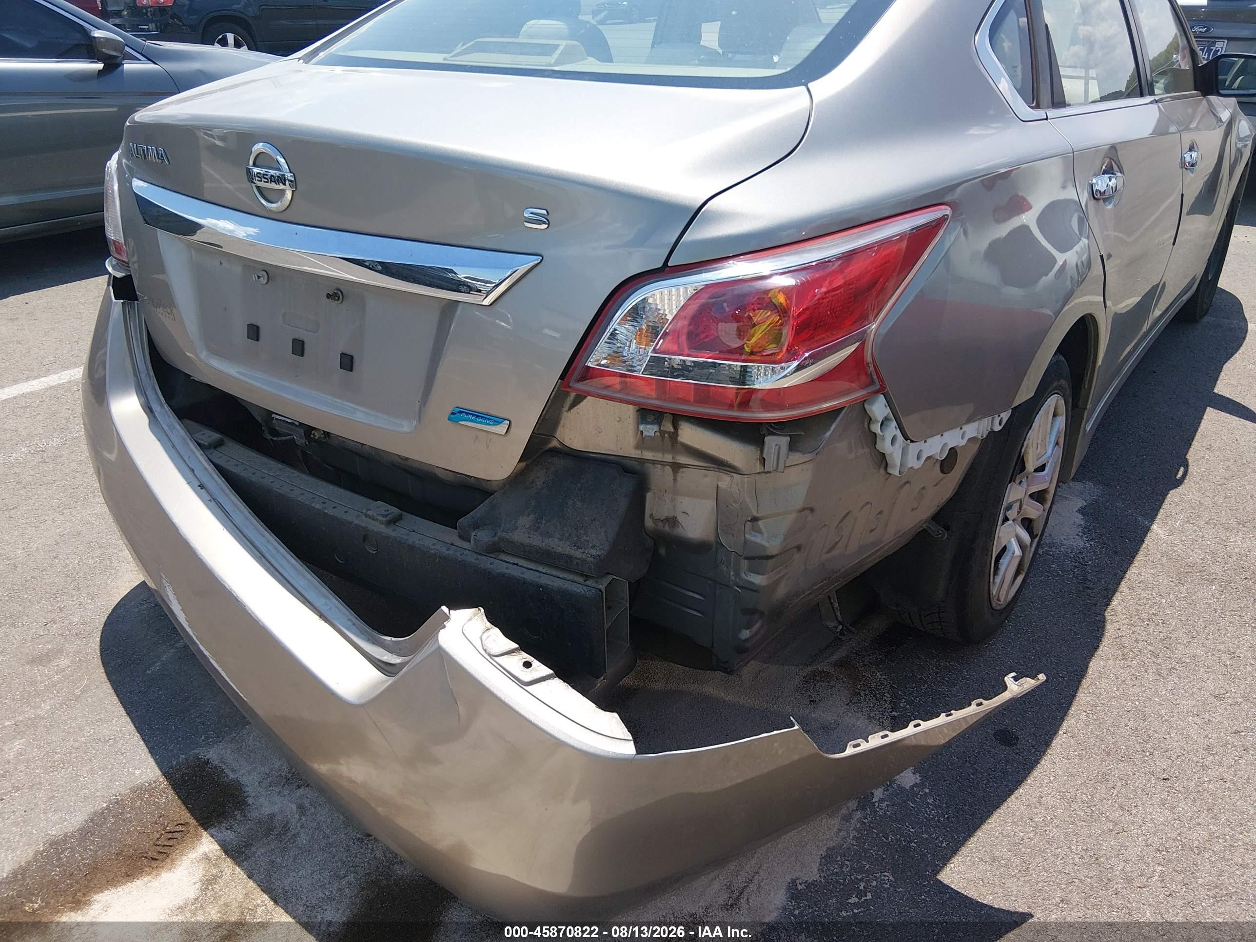 2013 Nissan Altima 2.5 S Gold vin: 1N4AL3APXDC214089