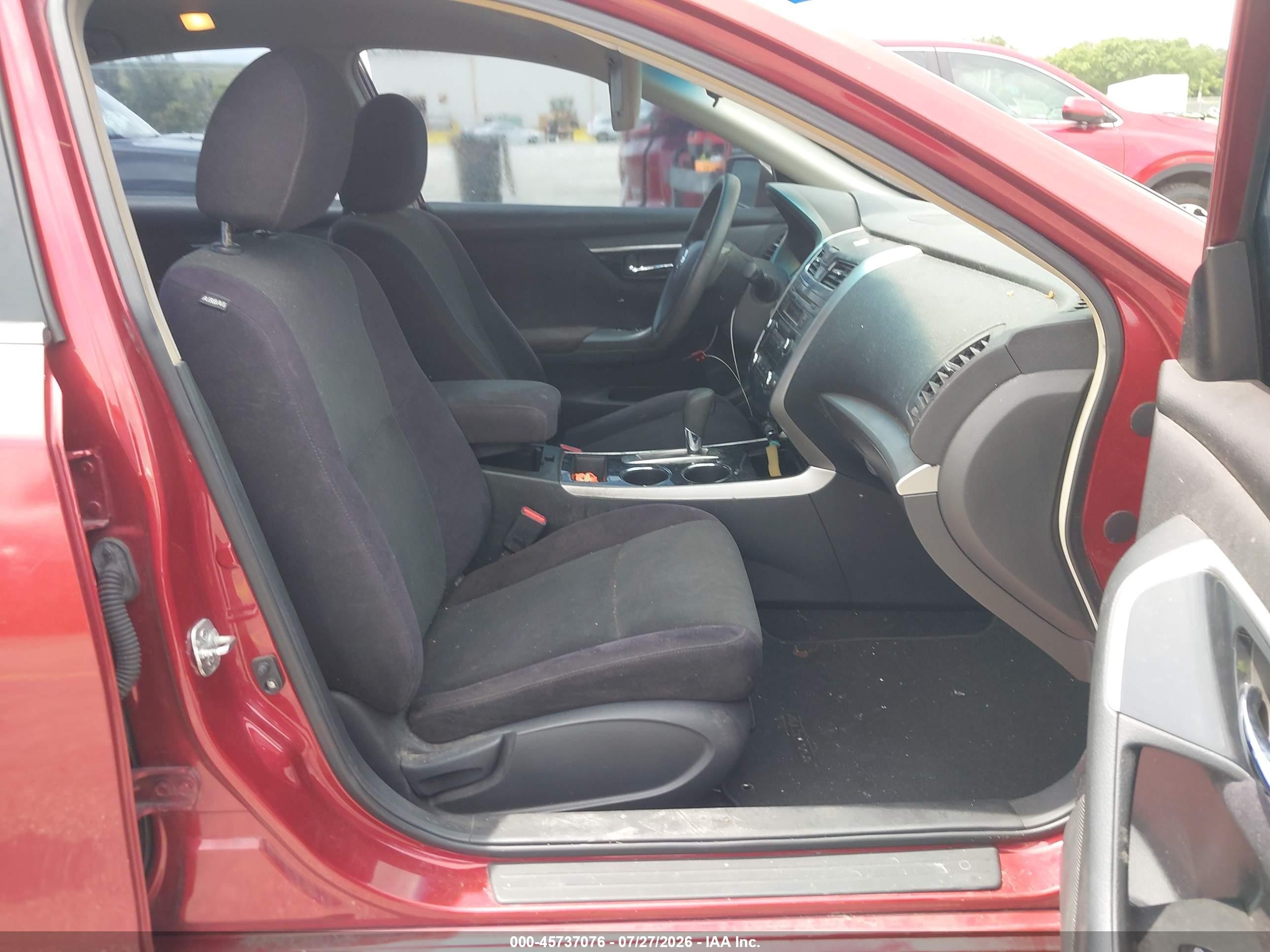 2013 Nissan Altima 2.5 S Red vin: 1N4AL3APXDC218210