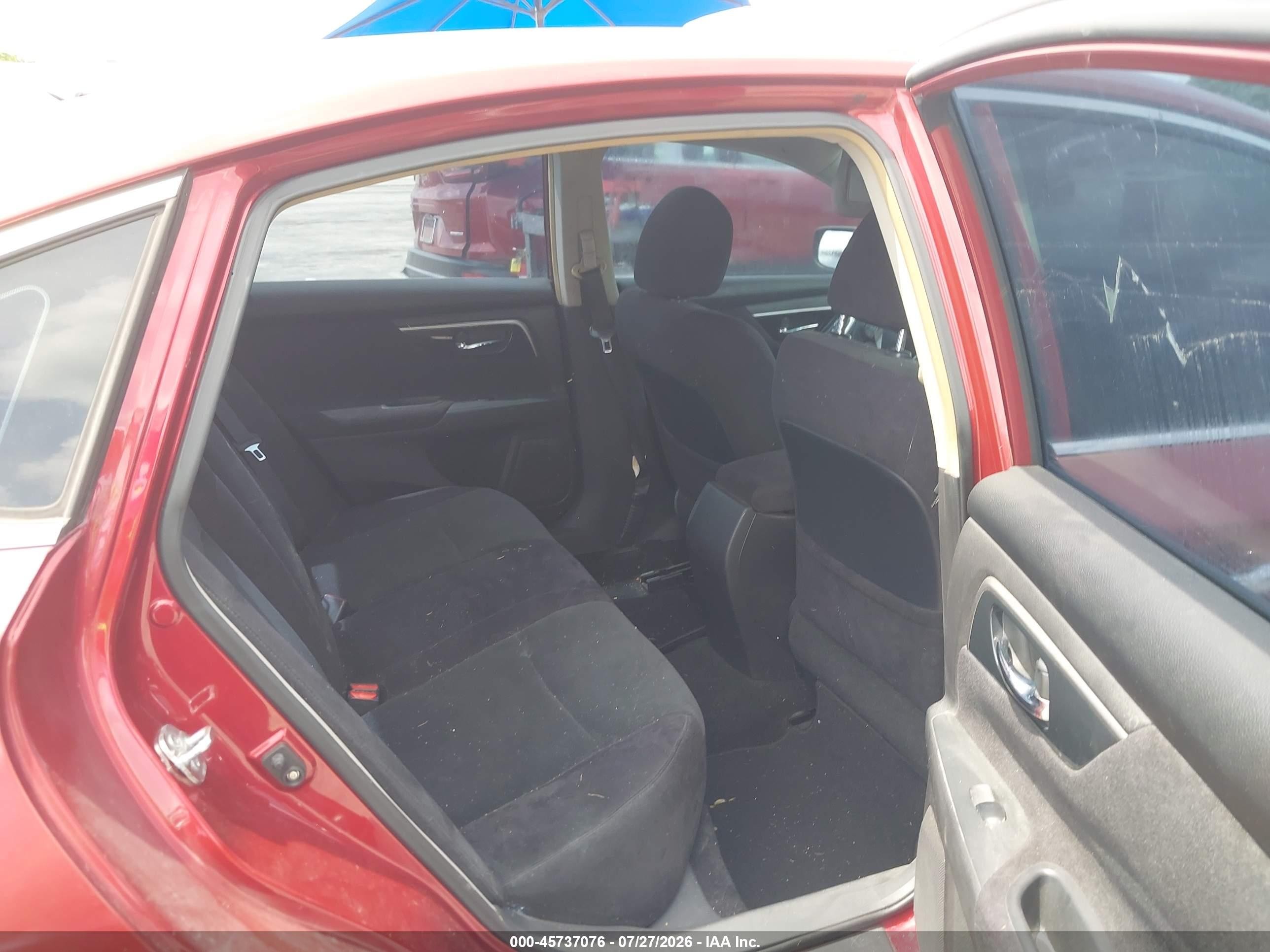 2013 Nissan Altima 2.5 S Red vin: 1N4AL3APXDC218210