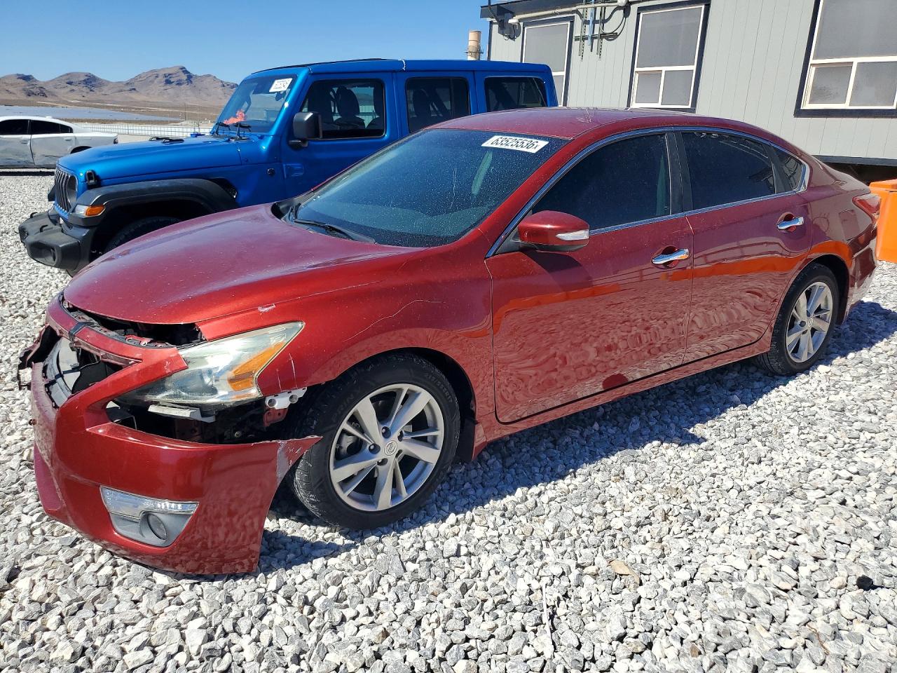 2013 Nissan Altima 2.5 Burgundy vin: 1N4AL3APXDC228669