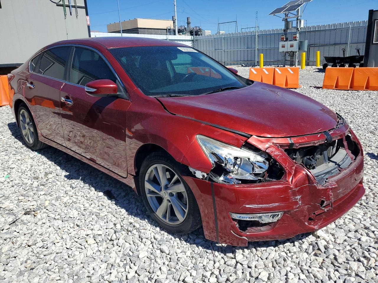 2013 Nissan Altima 2.5 Burgundy vin: 1N4AL3APXDC228669