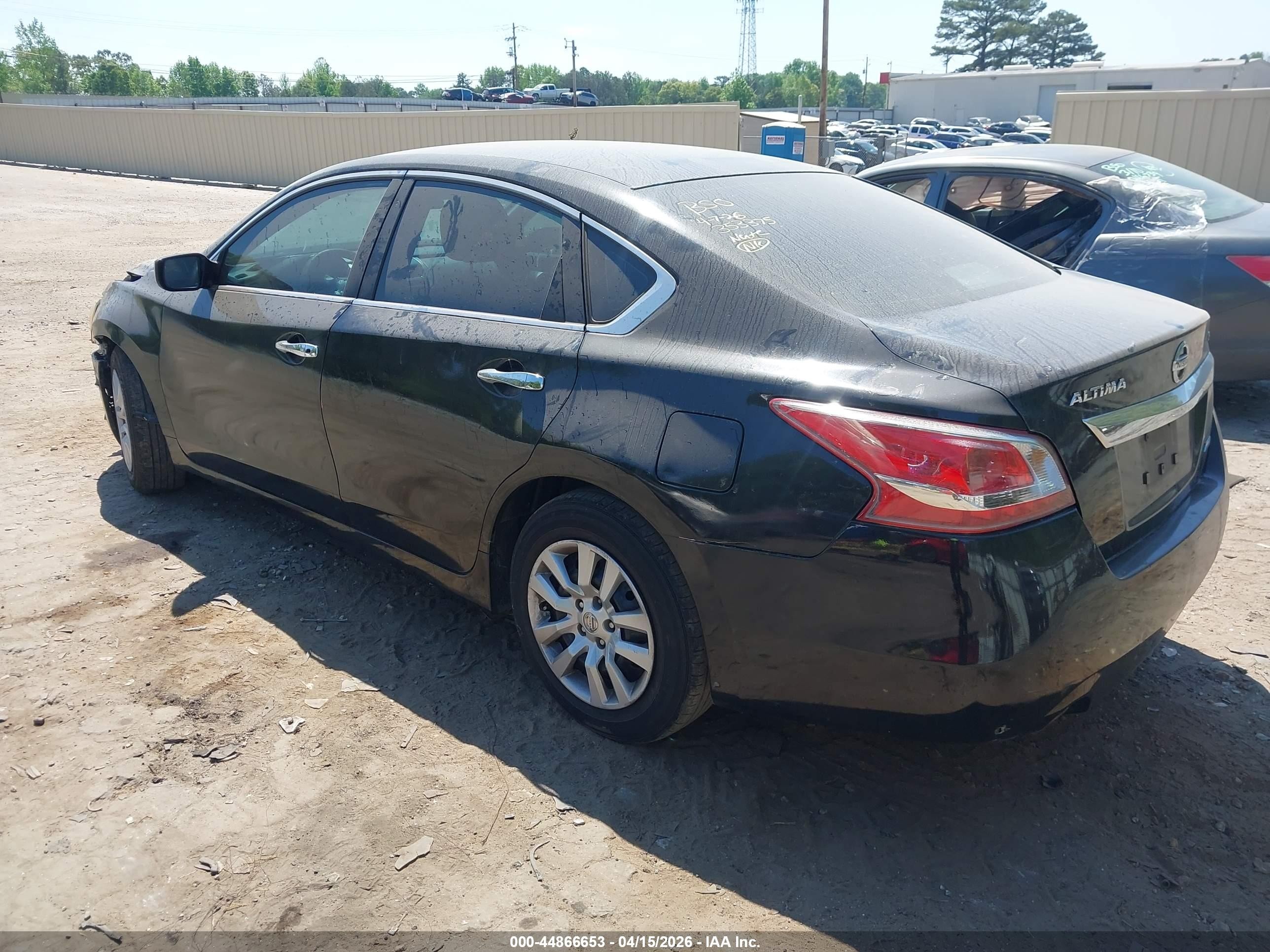 2013 Nissan Altima 2.5 S Black vin: 1N4AL3APXDC231376