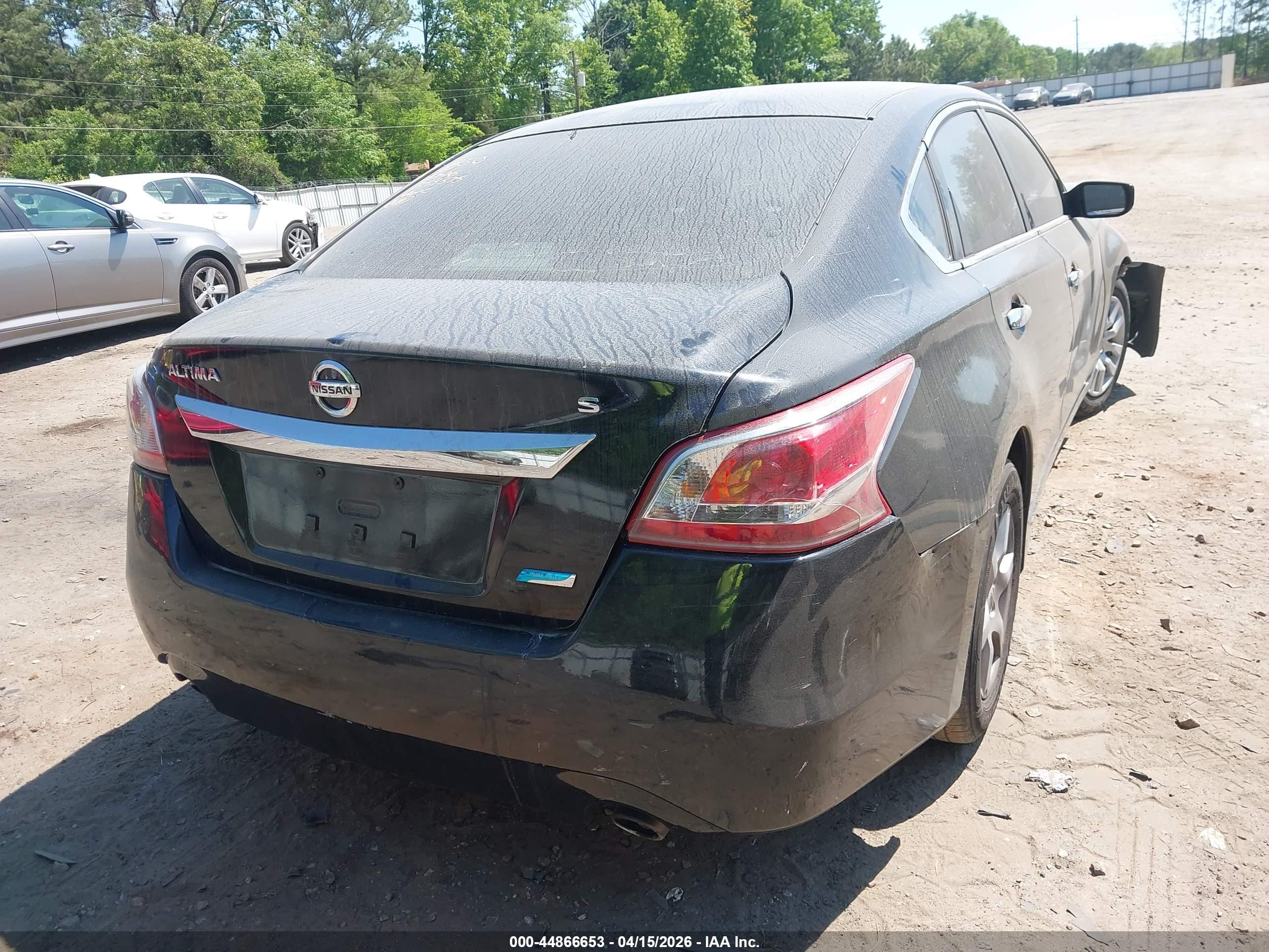 2013 Nissan Altima 2.5 S Black vin: 1N4AL3APXDC231376