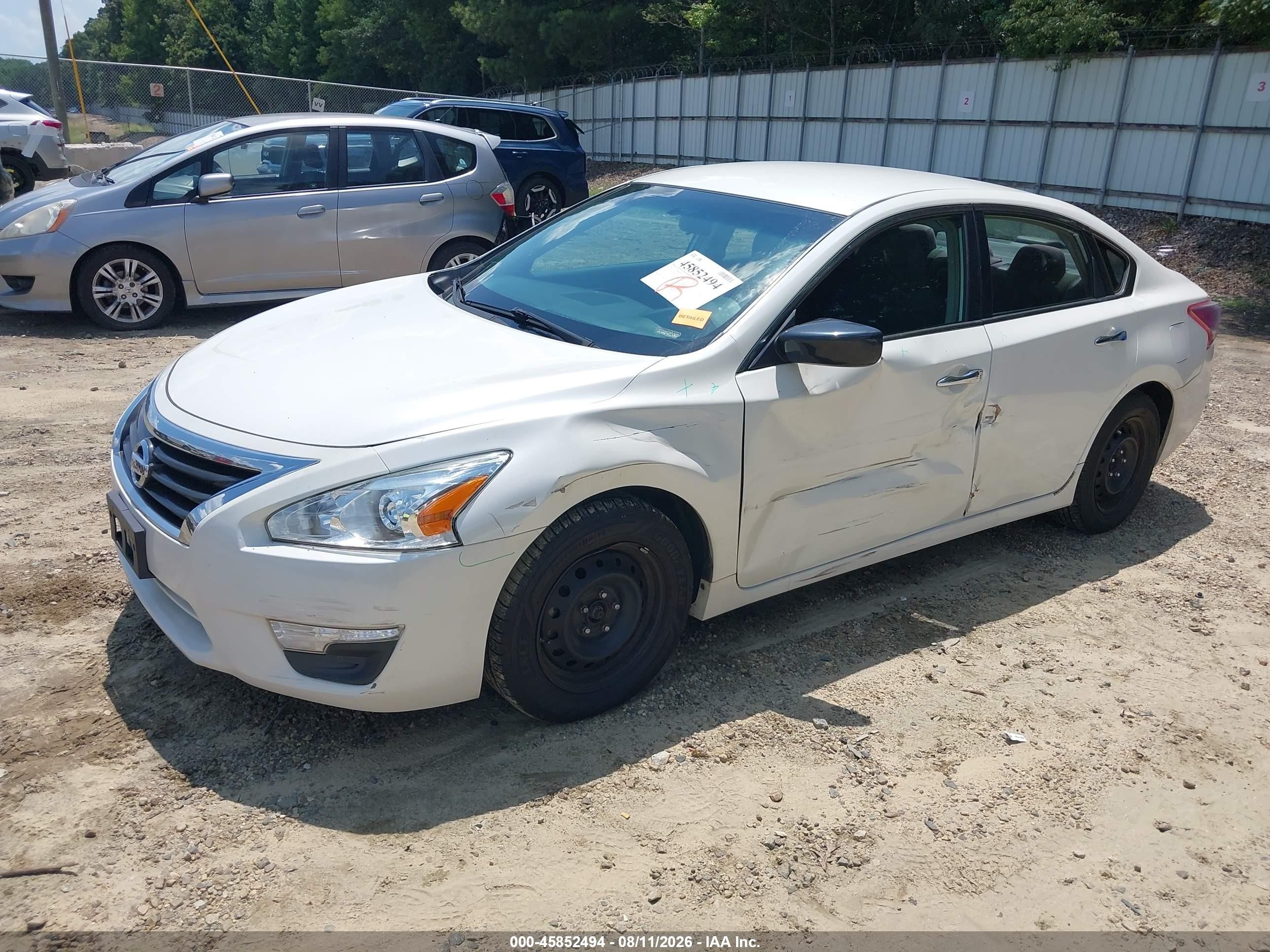 2013 Nissan Altima 2.5 S Белый vin: 1N4AL3APXDC235587
