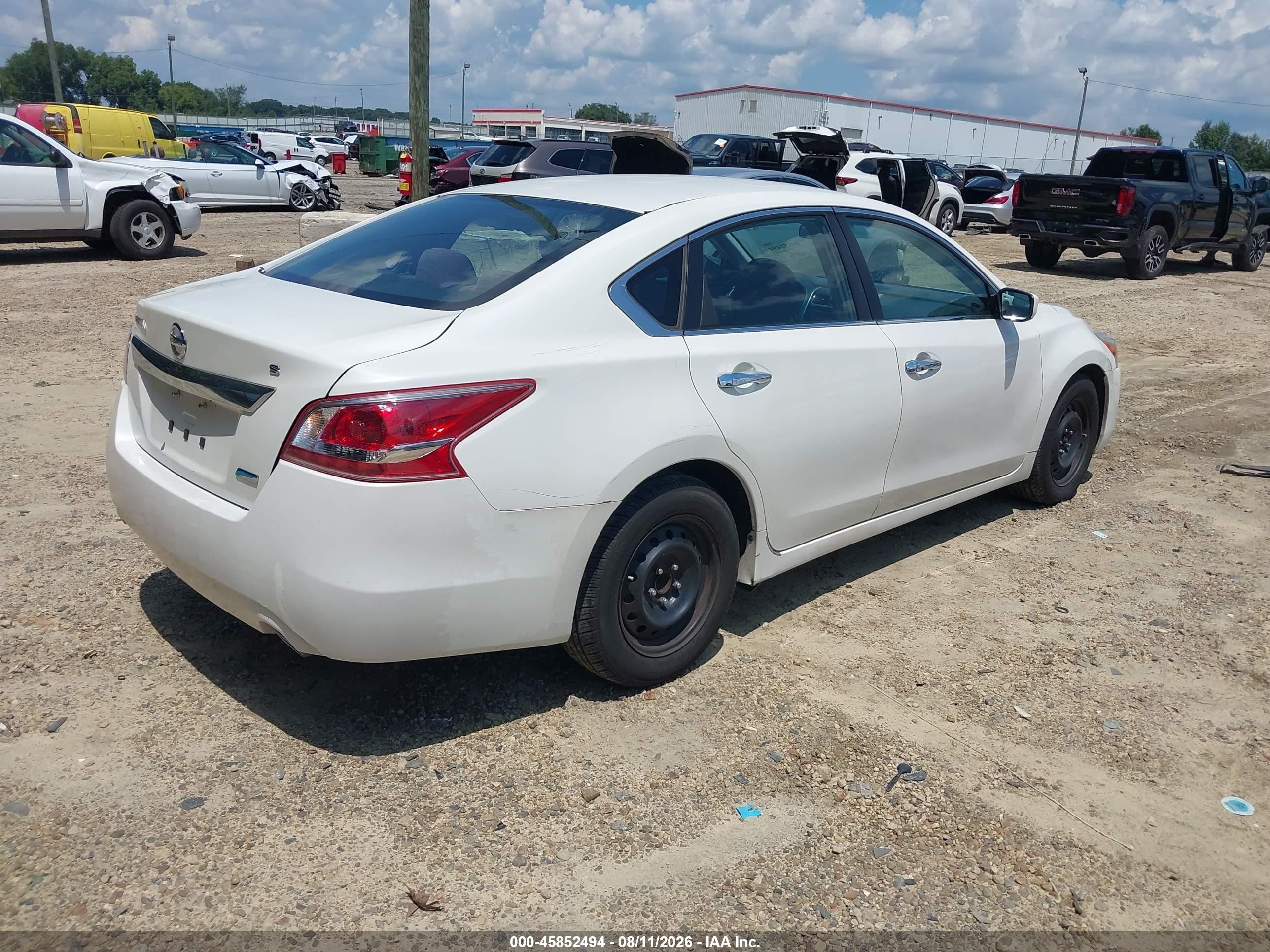 2013 Nissan Altima 2.5 S Белый vin: 1N4AL3APXDC235587