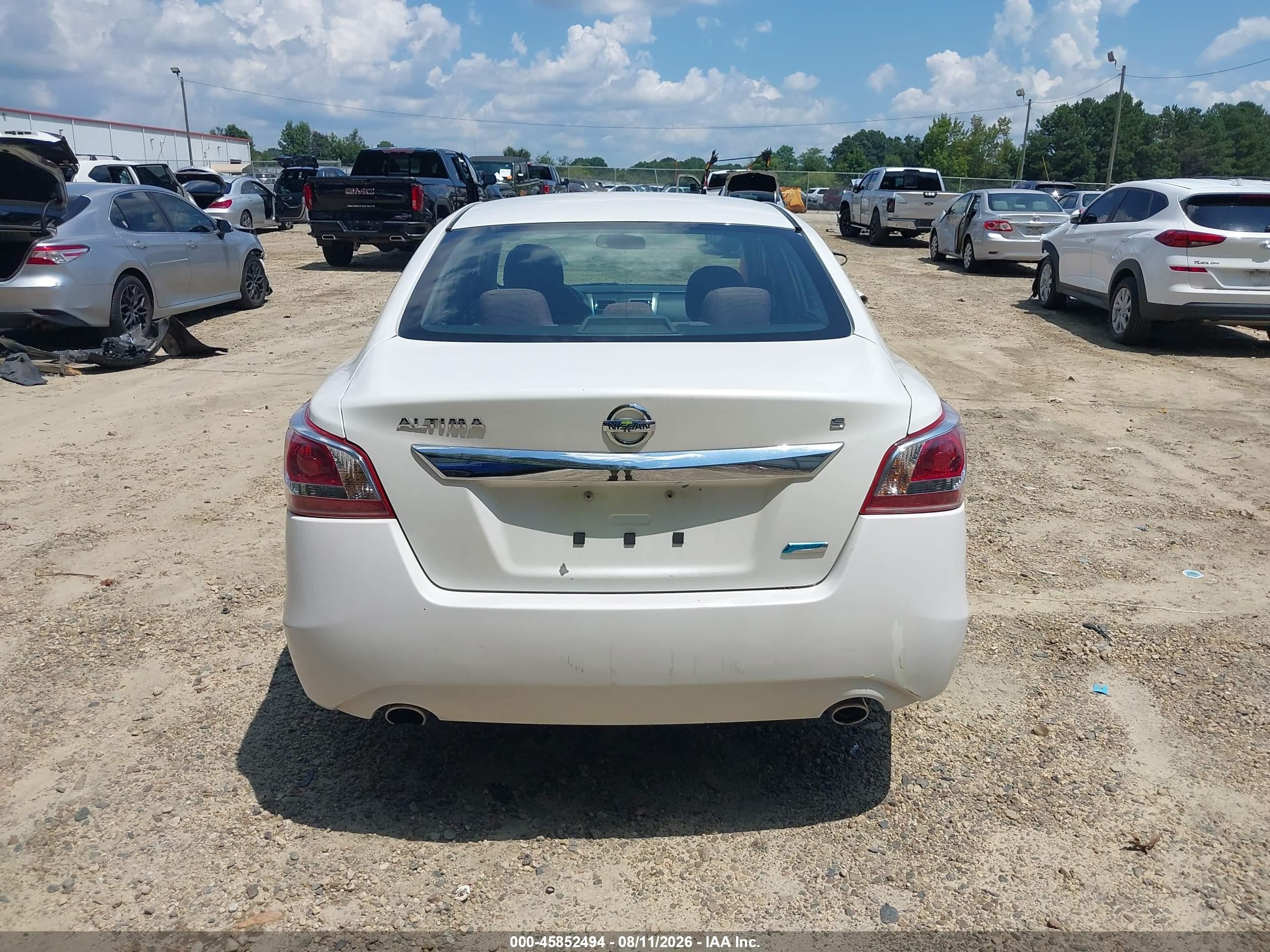 2013 Nissan Altima 2.5 S Белый vin: 1N4AL3APXDC235587