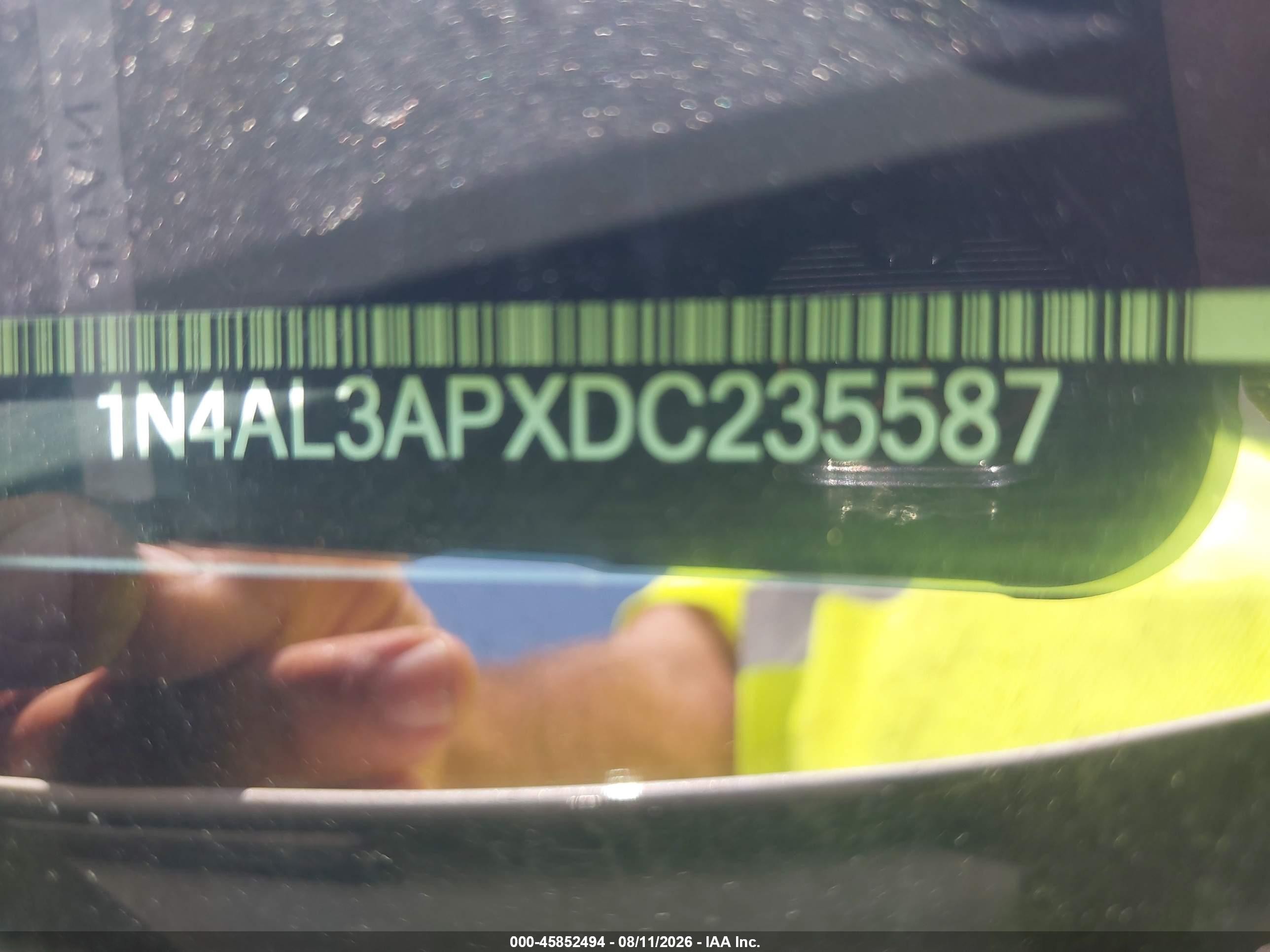 2013 Nissan Altima 2.5 S Белый vin: 1N4AL3APXDC235587