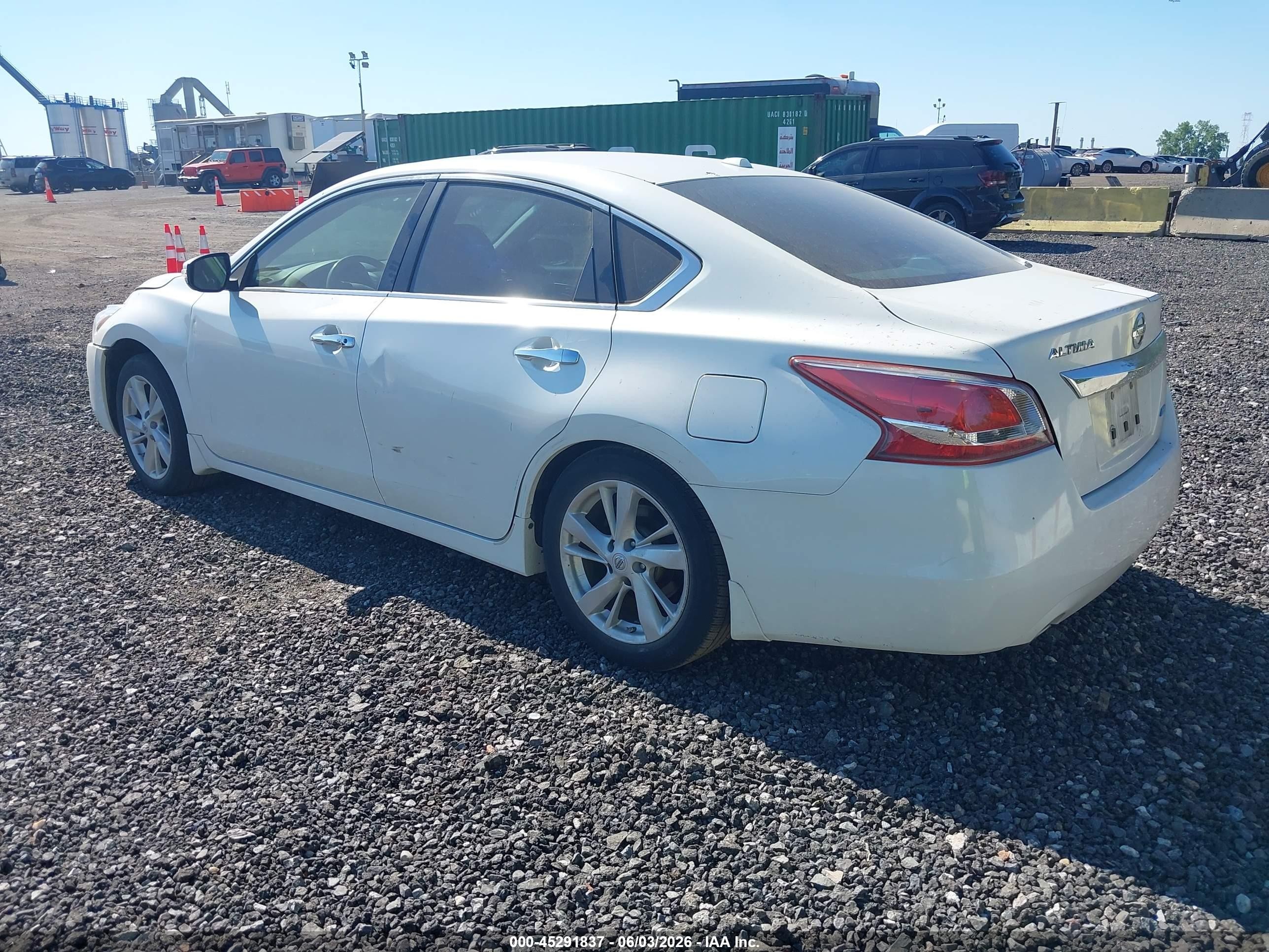 2013 Nissan Altima 2.5 Sl White vin: 1N4AL3APXDC239493